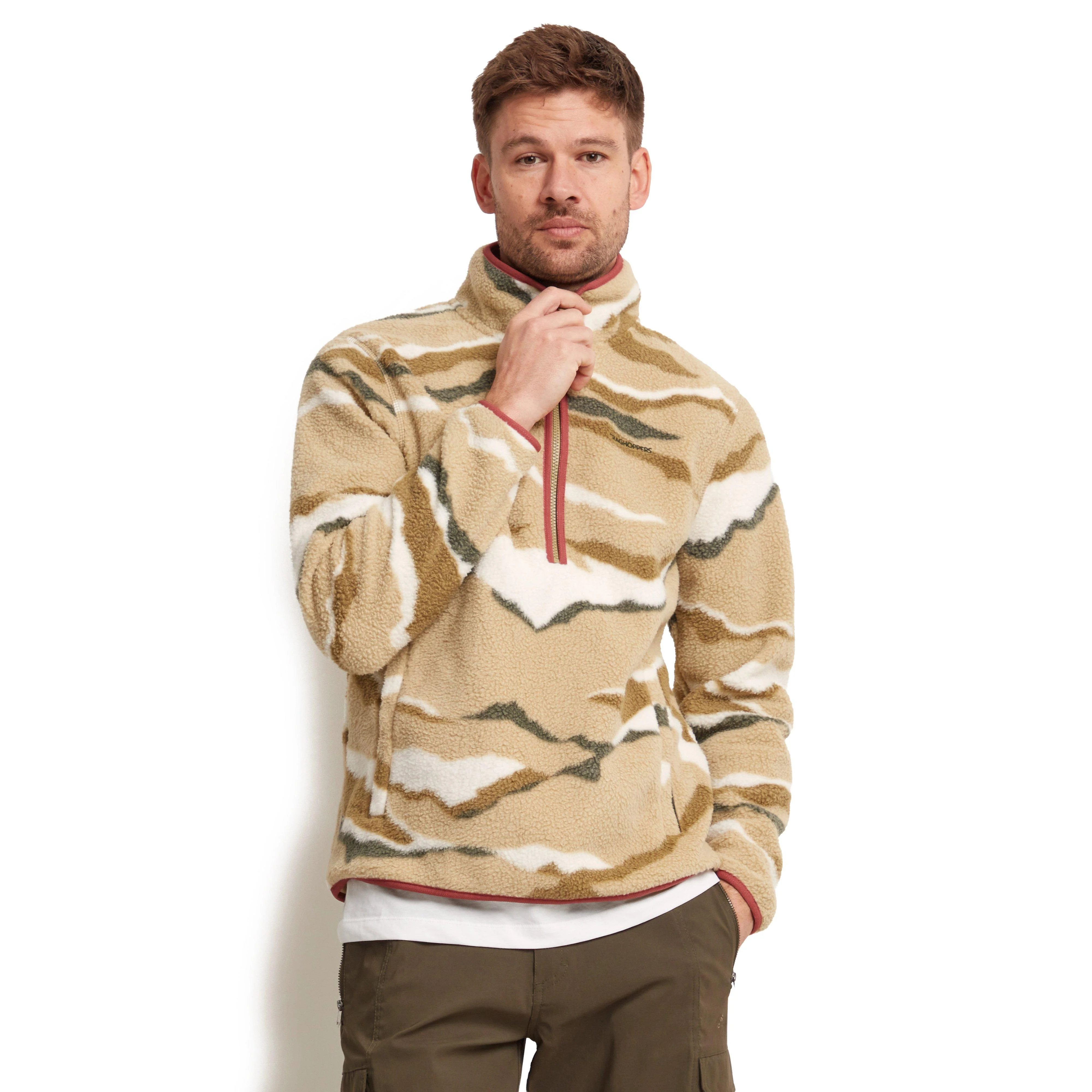 Men’s National Trust Rawthey Half Zip Fleece - Image 5
