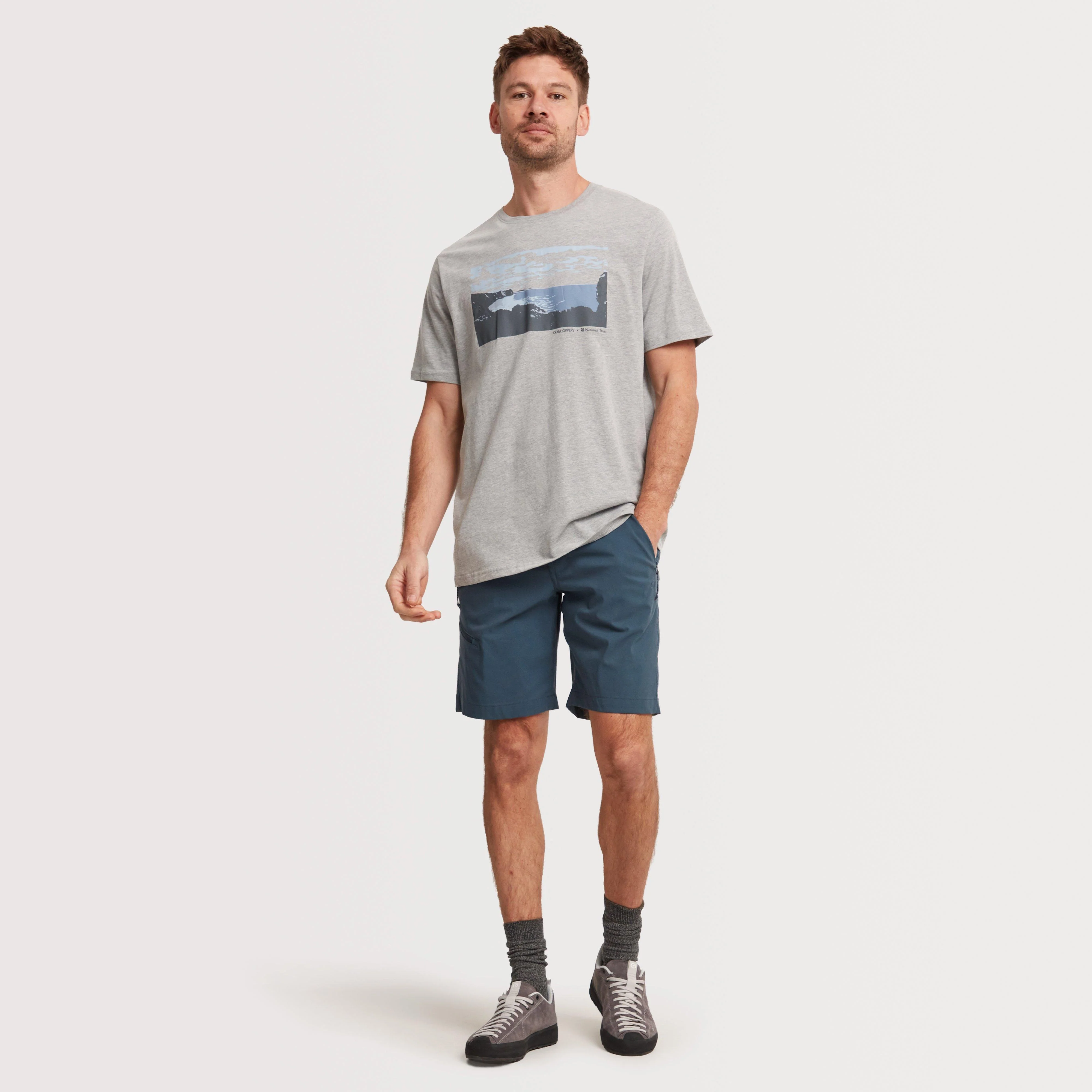 Men’s National Trust Sabden Short Sleeved T-Shirt - Image 3
