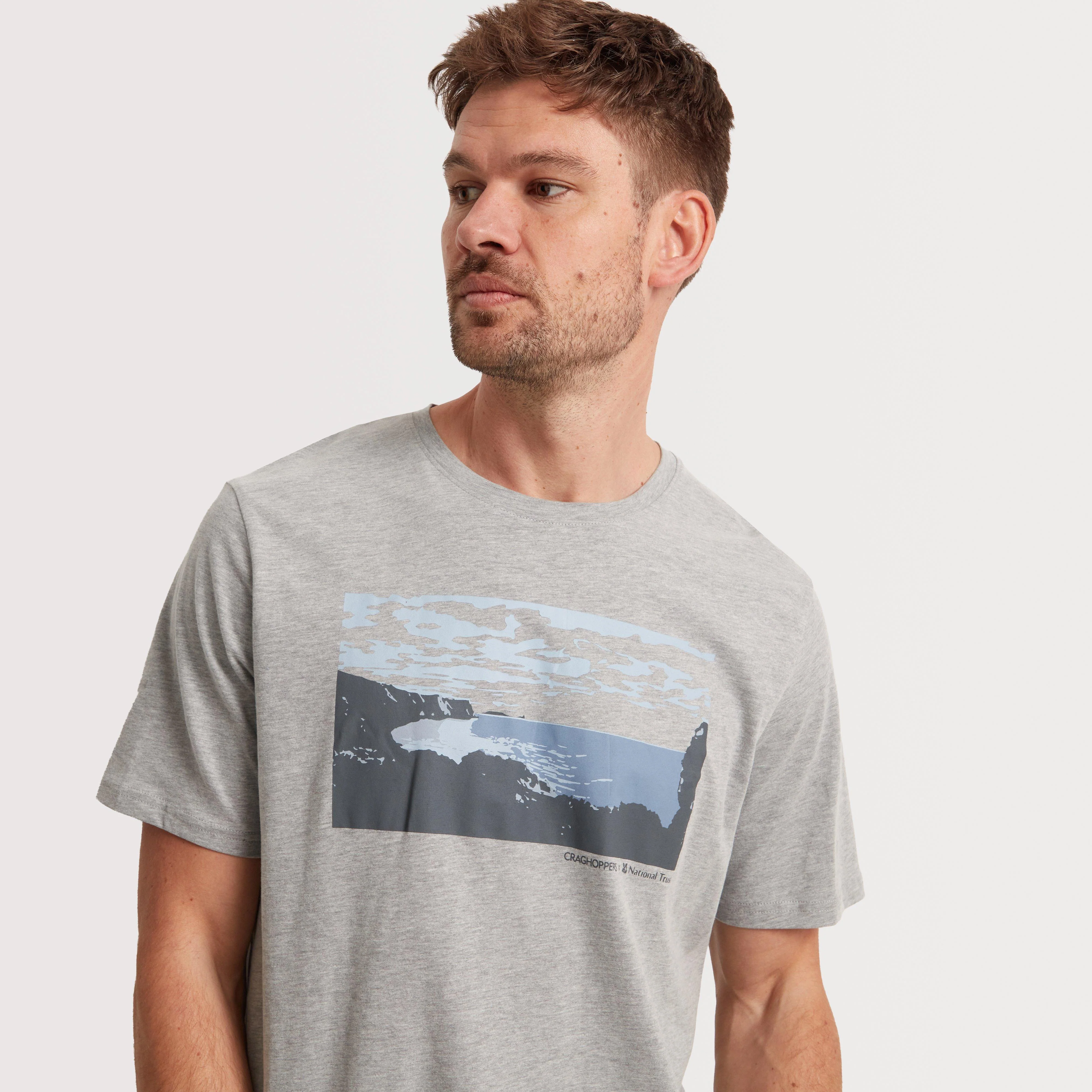 Men’s National Trust Sabden Short Sleeved T-Shirt - Image 4
