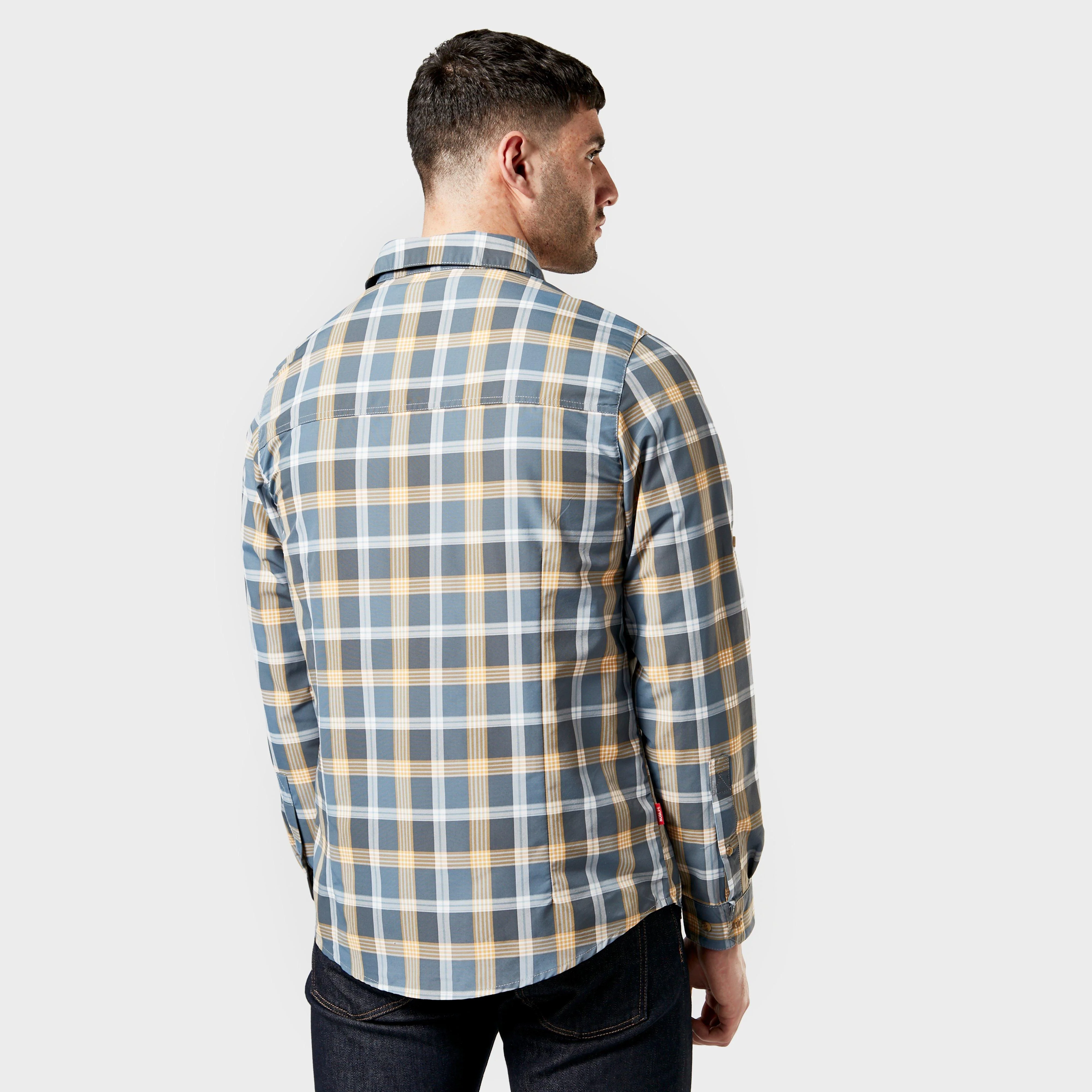 Men’s NosiLife Balbor Long Sleeved Check Shirt - Image 2