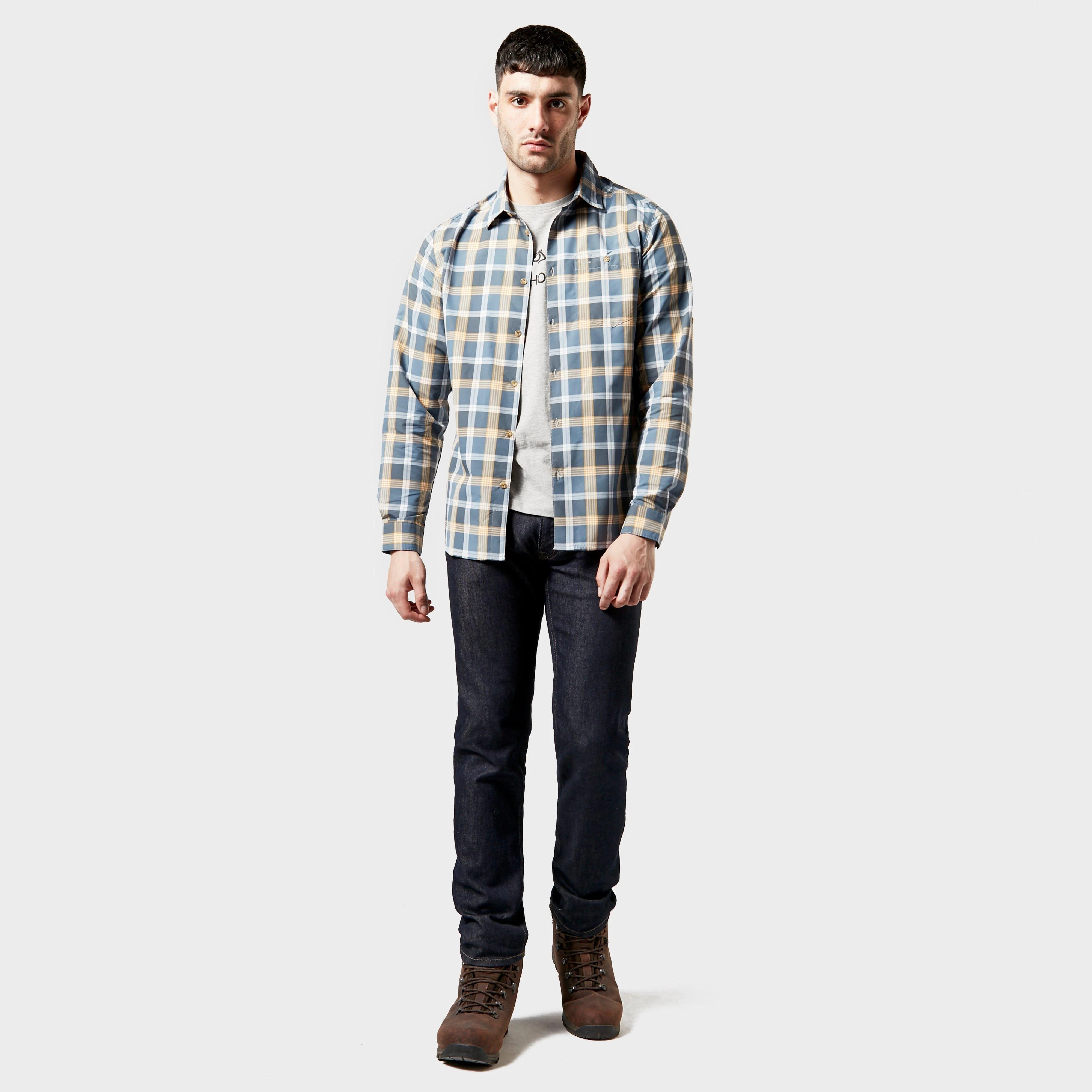 Men’s NosiLife Balbor Long Sleeved Check Shirt - Image 3