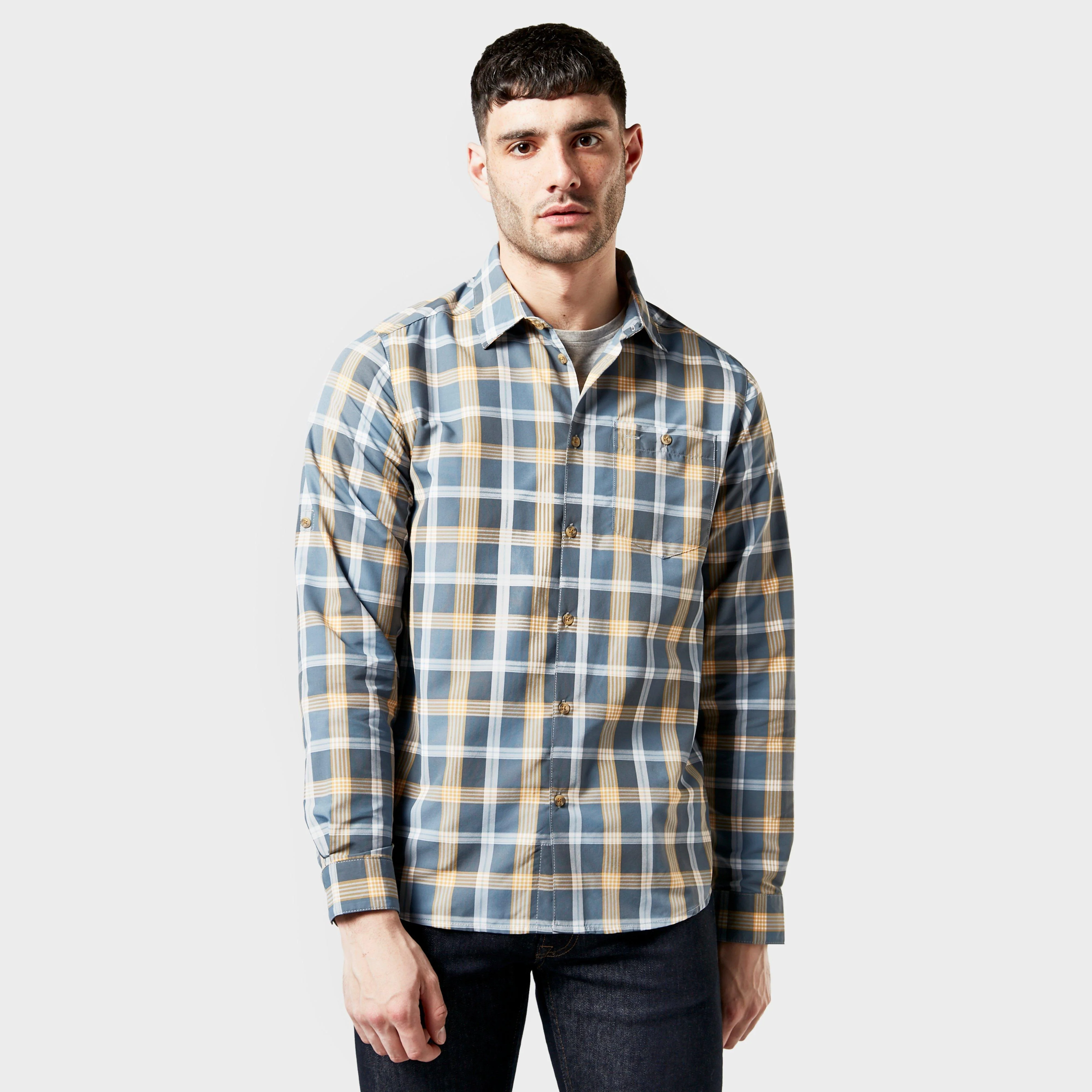 Men’s NosiLife Balbor Long Sleeved Check Shirt - Image 4