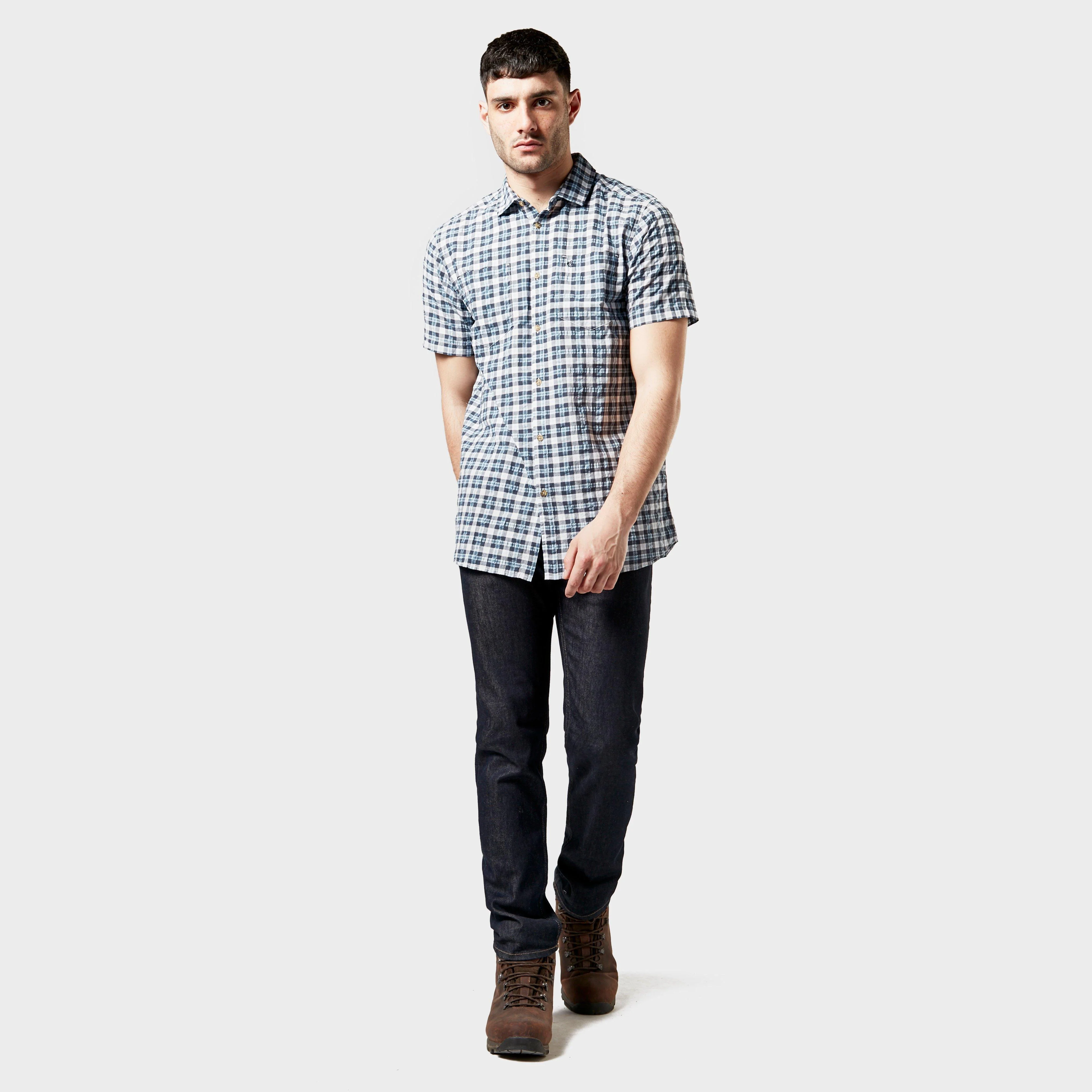 Men's Pele Short Sleeved Check Shirt - Image 3