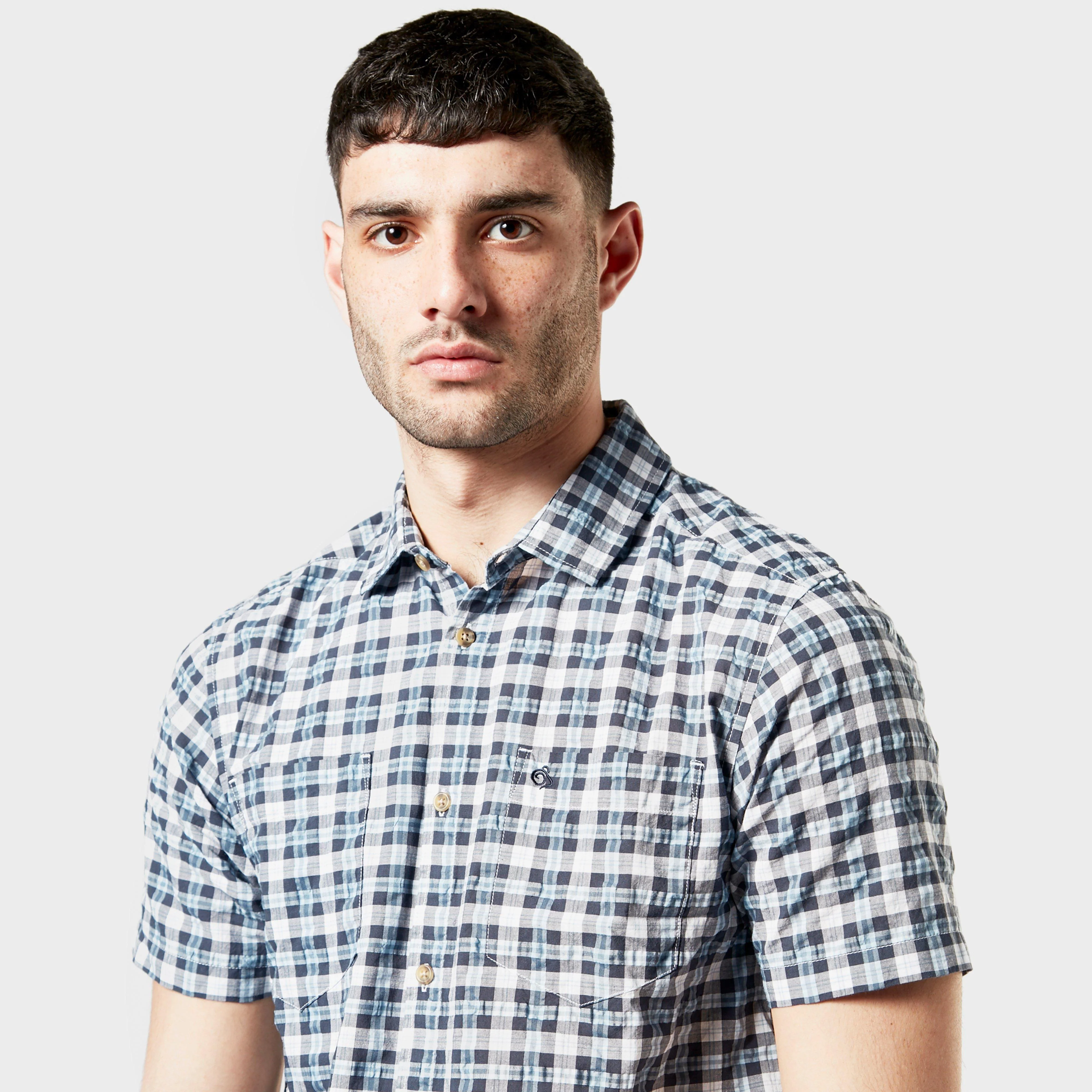 Men's Pele Short Sleeved Check Shirt - Image 5