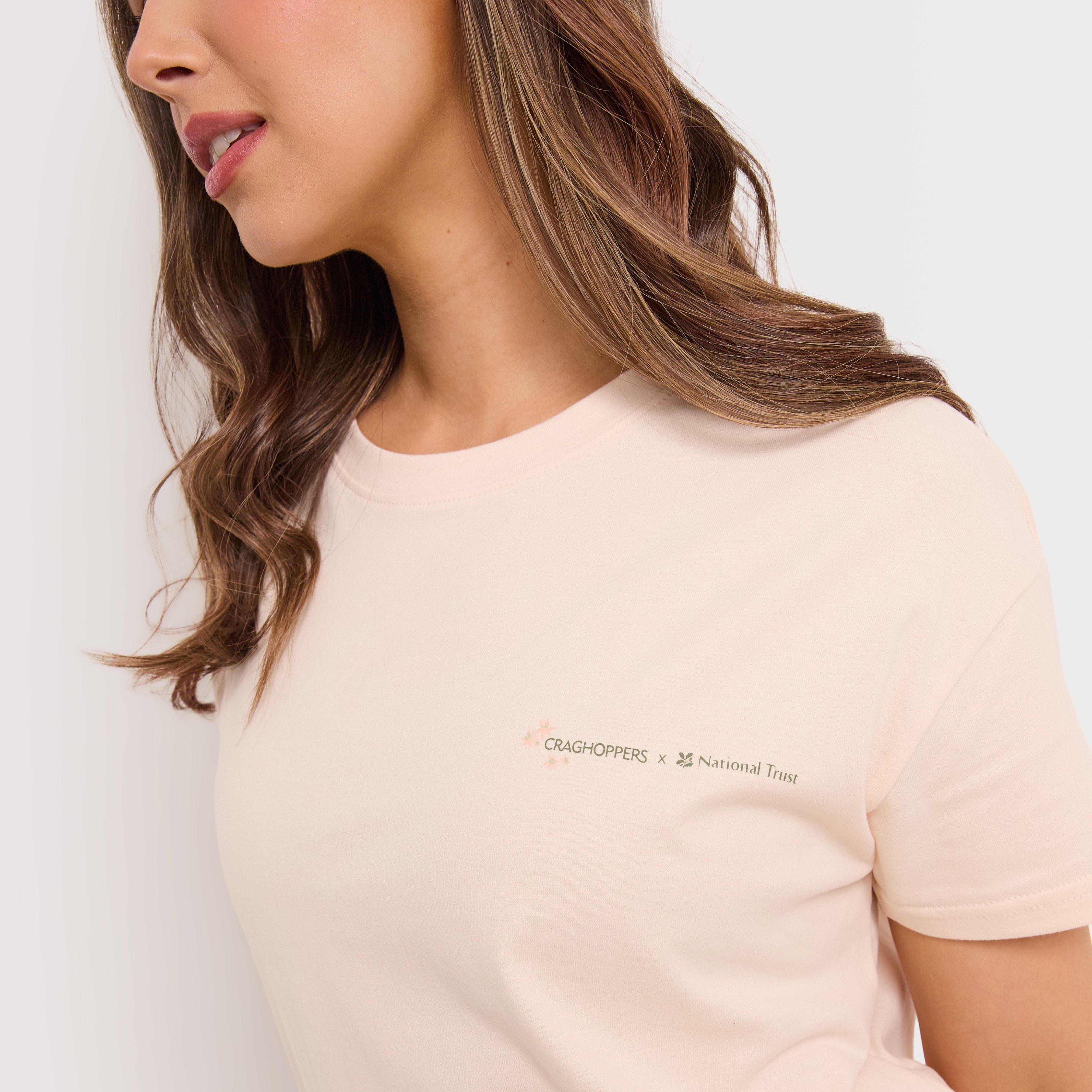 Women's National Trust Bistort Short Sleeved T-Shirt - Image 3