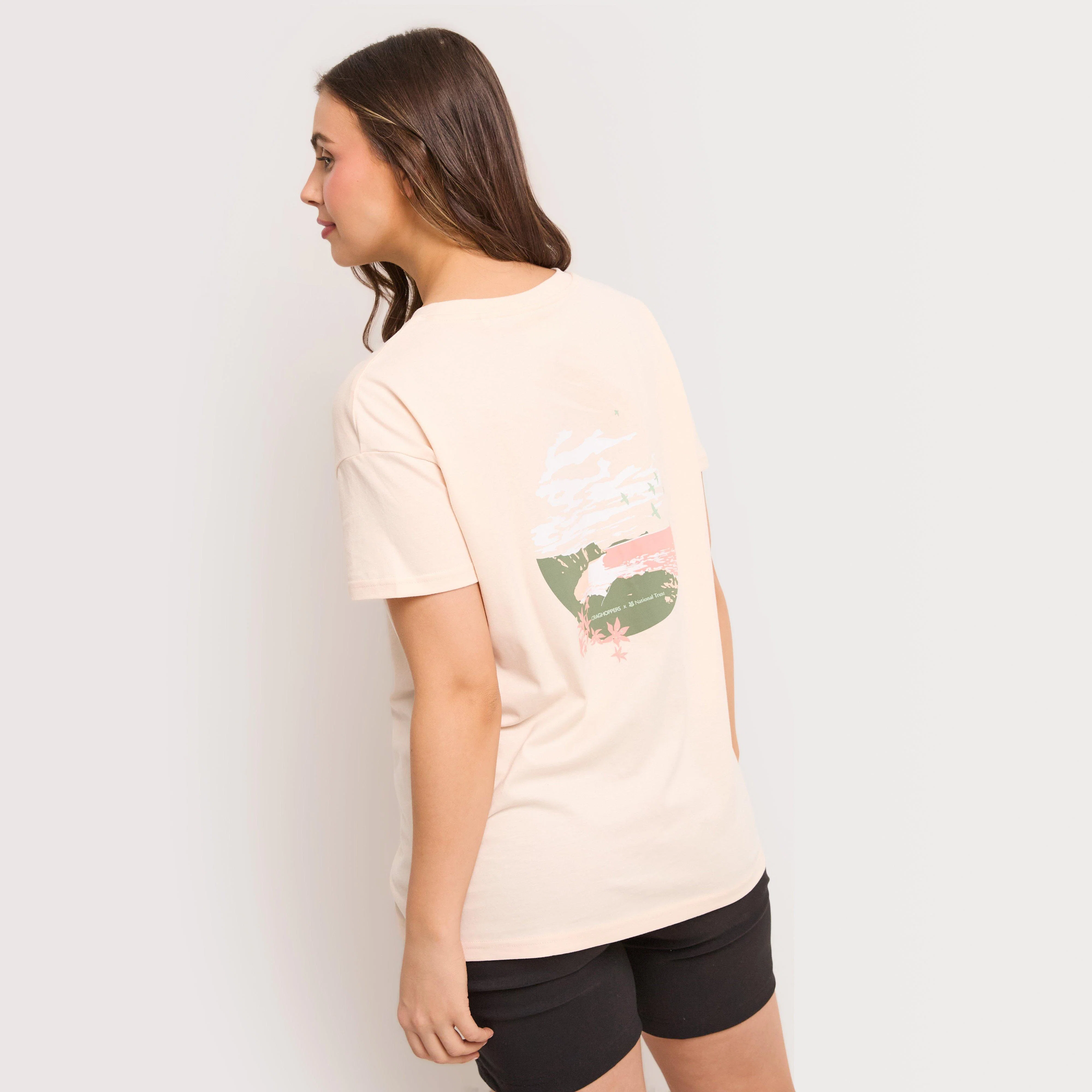 Women's National Trust Bistort Short Sleeved T-Shirt - Image 4