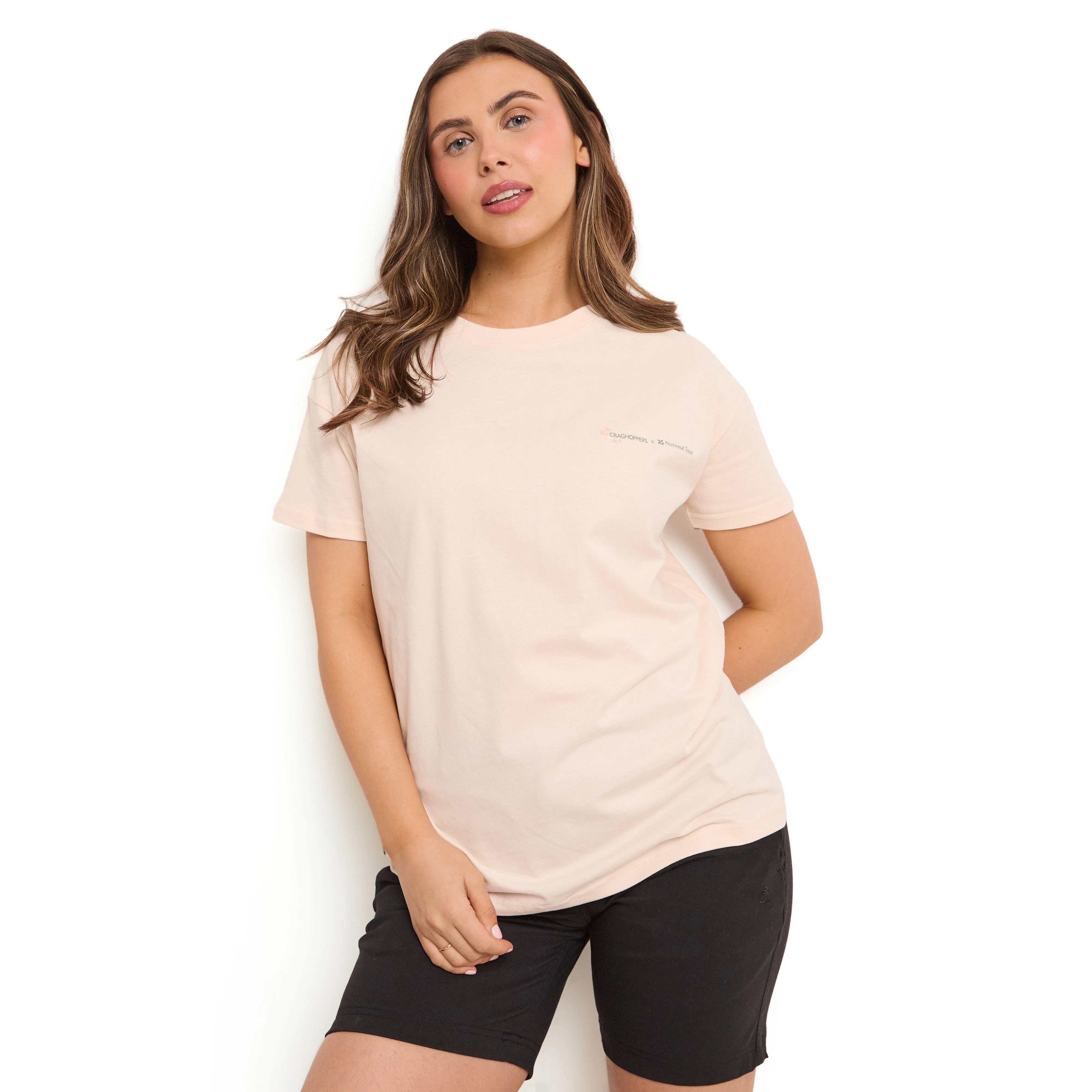 Women's National Trust Bistort Short Sleeved T-Shirt - Image 5