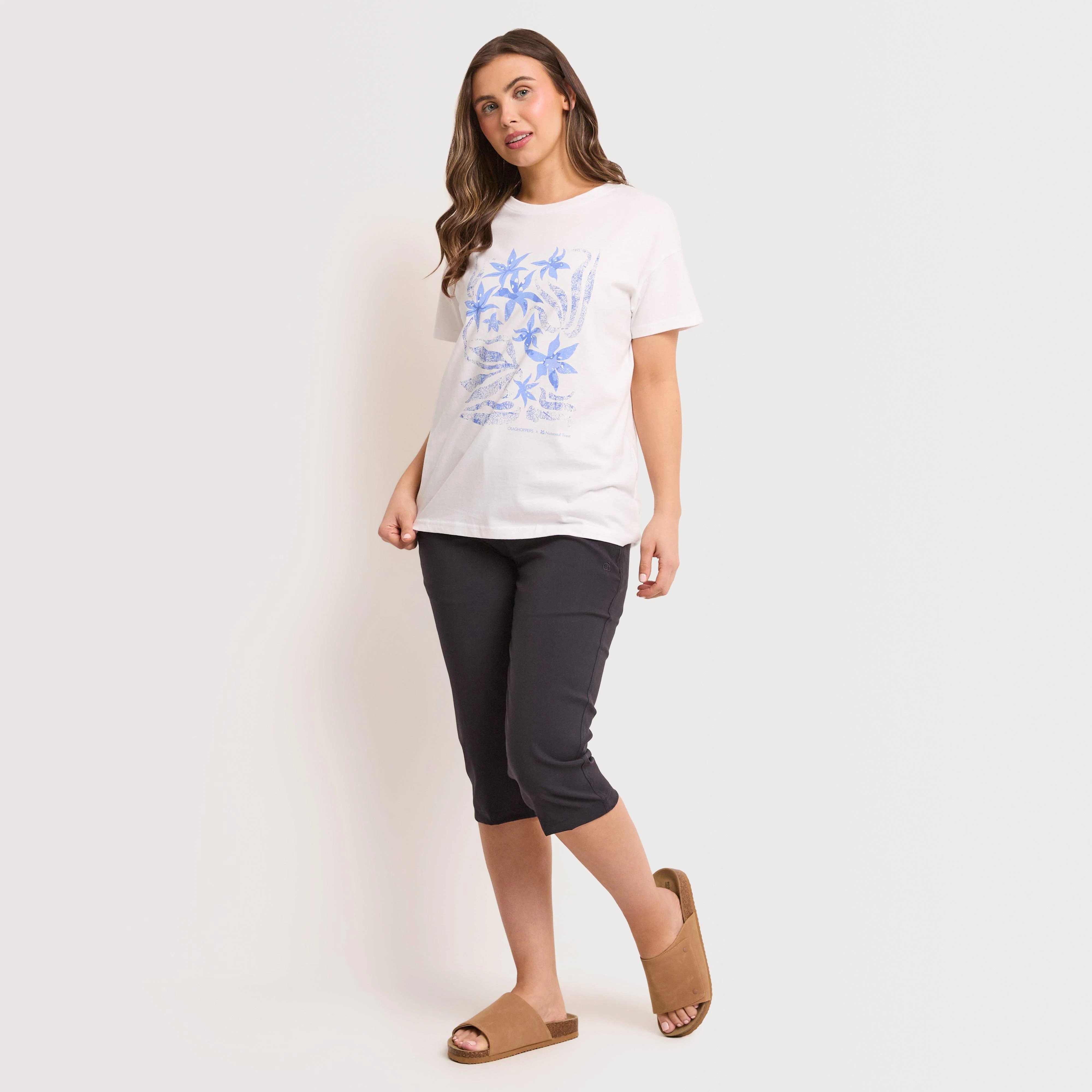 Women's National Trust Bistort Short Sleeved T-Shirt - Image 2