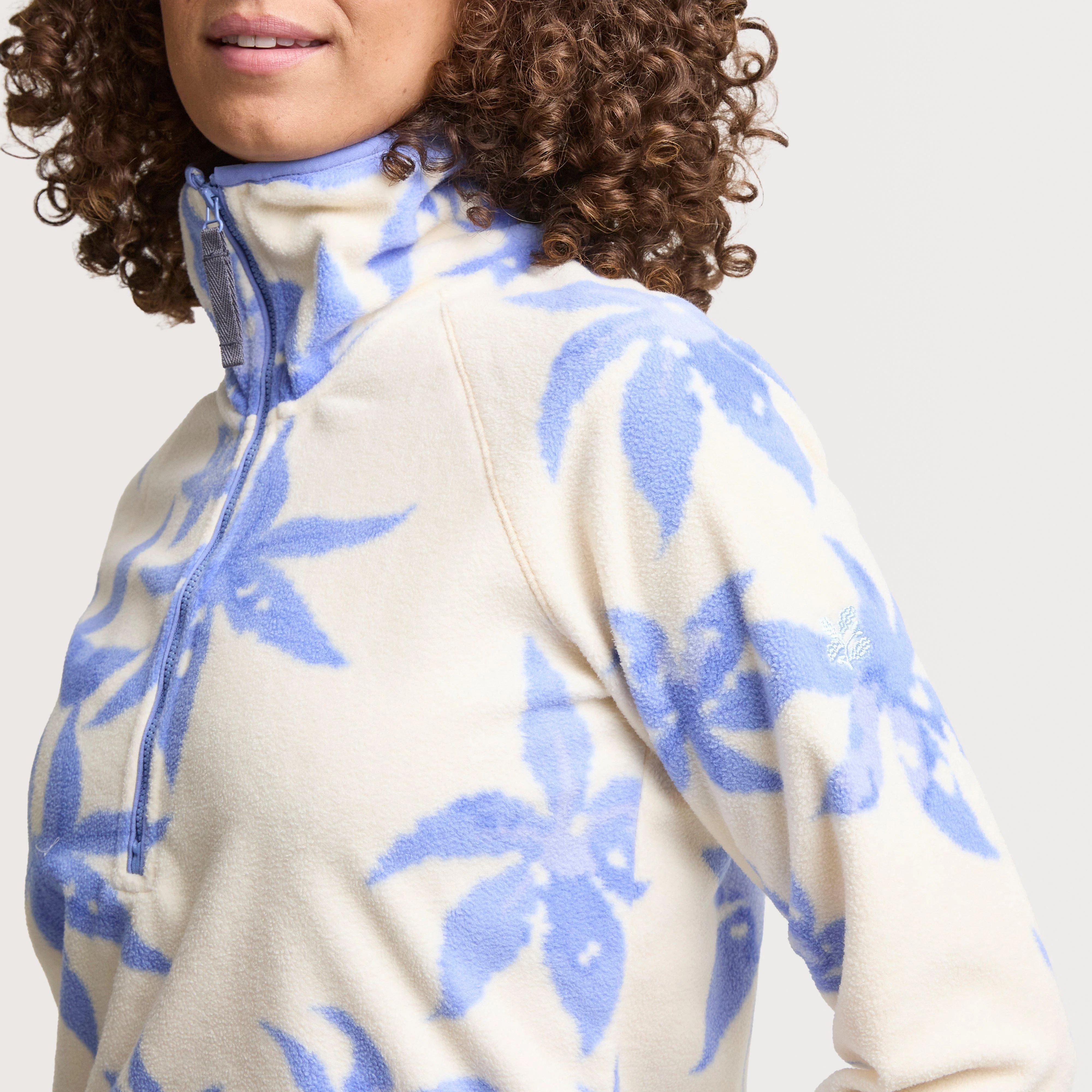 Women's National Trust Reedmace Half Zip Fleece - Image 3