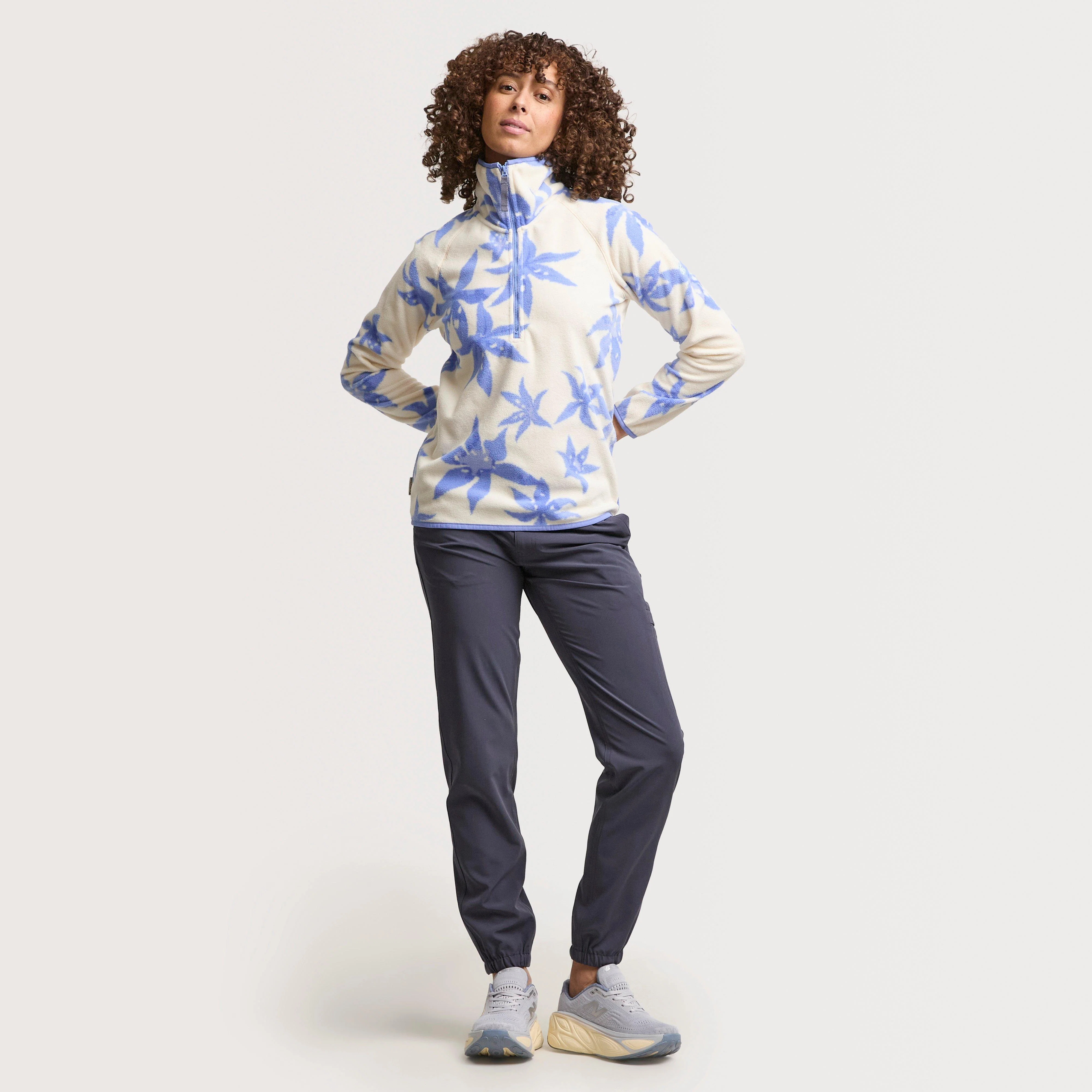 Women's National Trust Reedmace Half Zip Fleece - Image 7