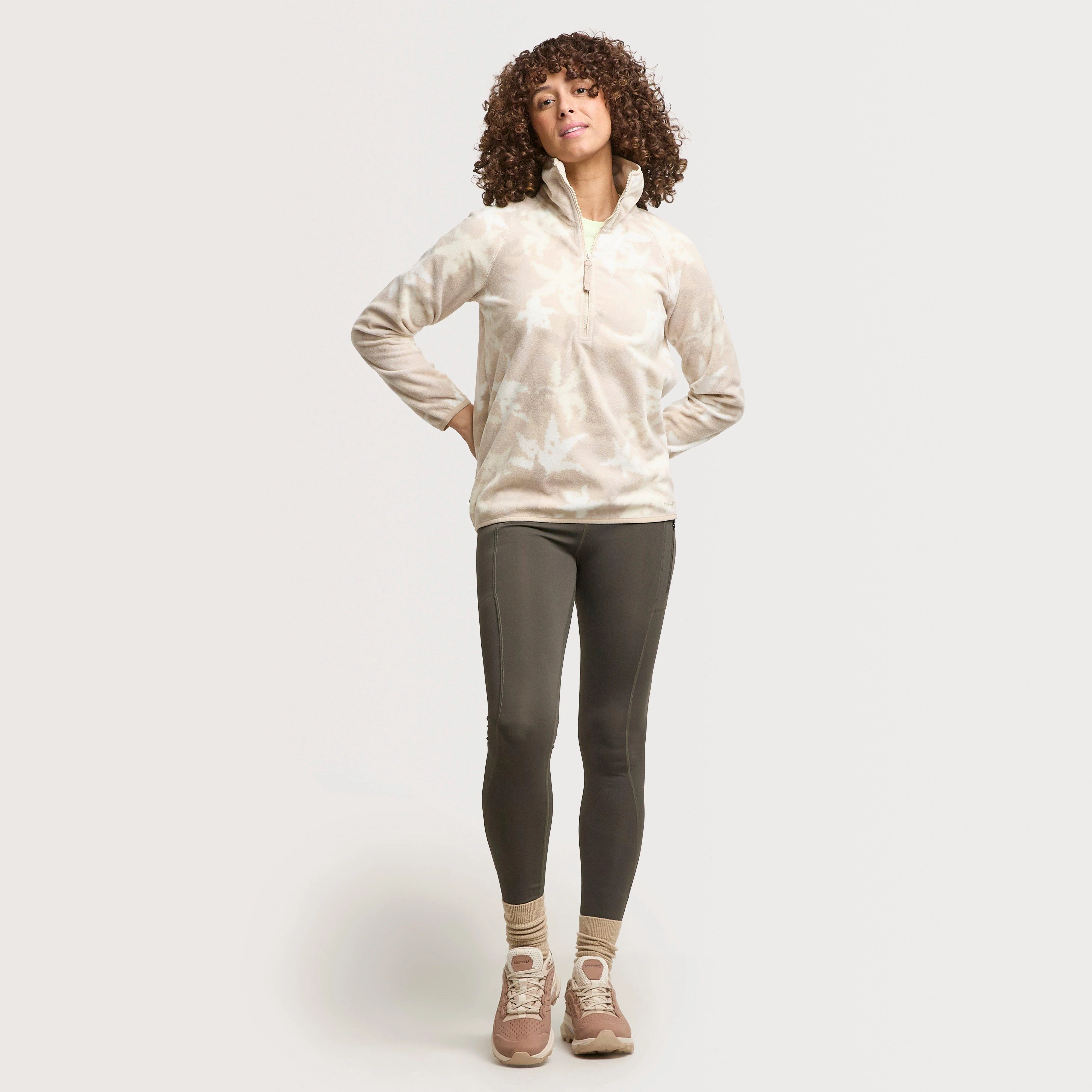 Women's National Trust Reedmace Half Zip Fleece - Image 3