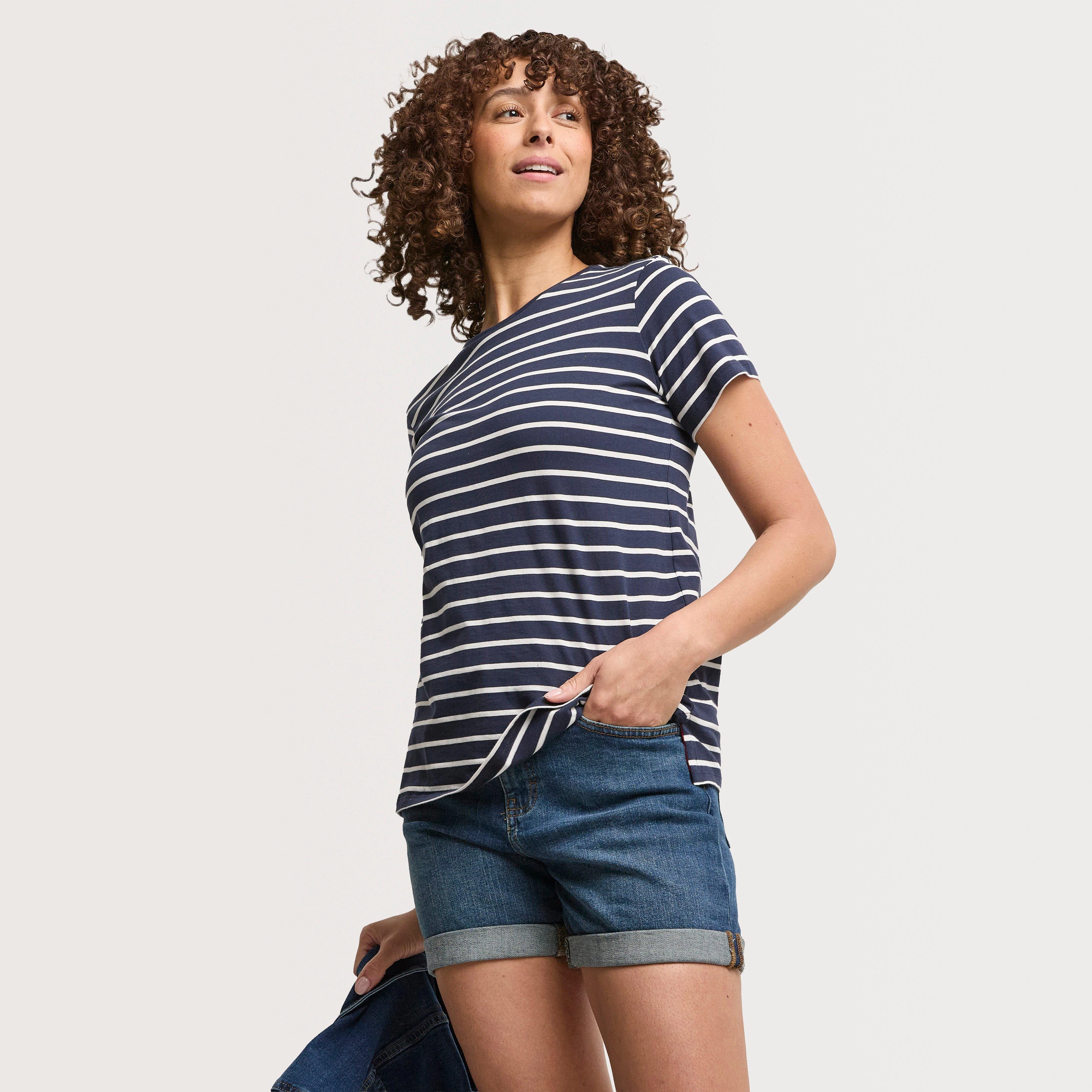 Women's Breton Short Sleeve Top - Image 6