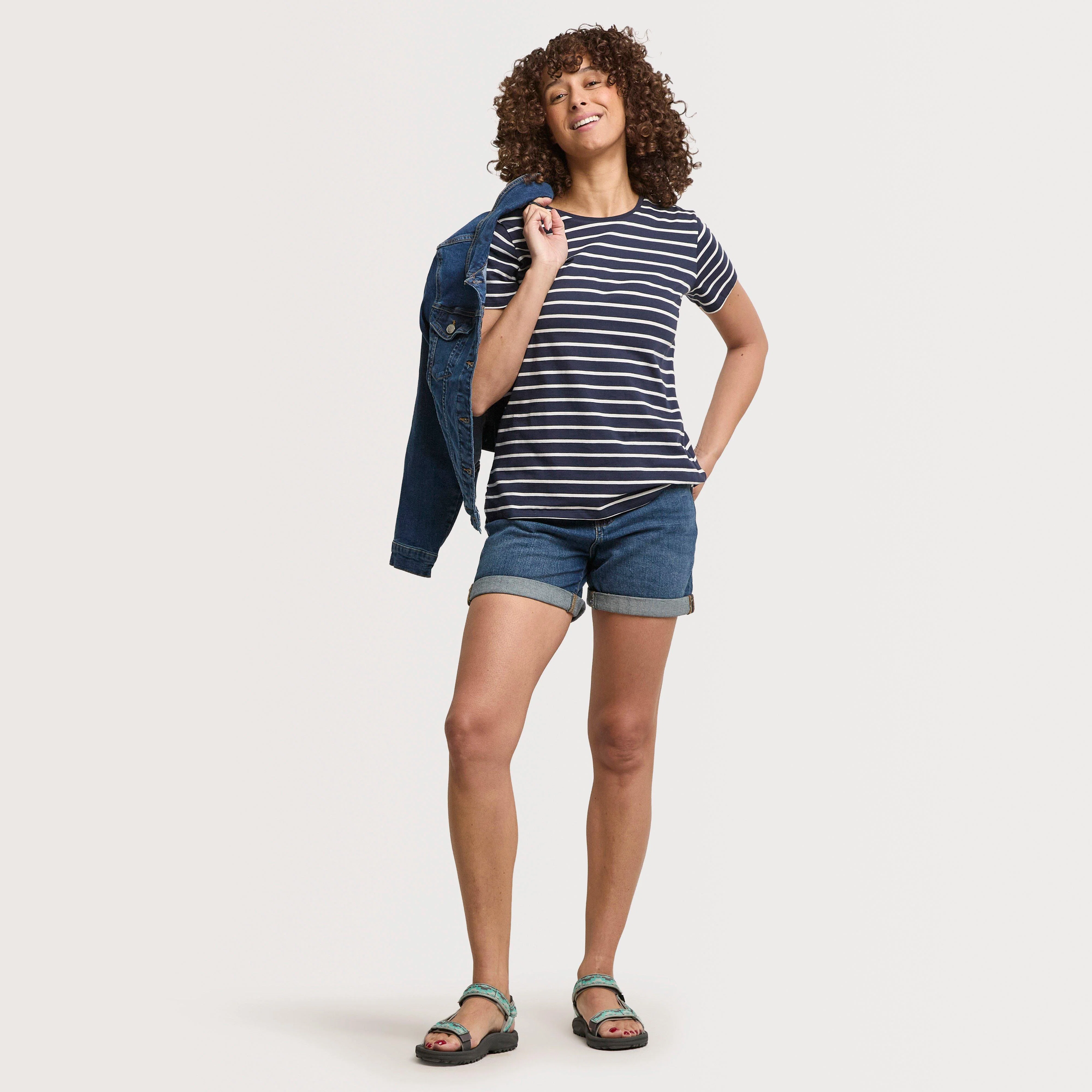 Women's Breton Short Sleeve Top - Image 8
