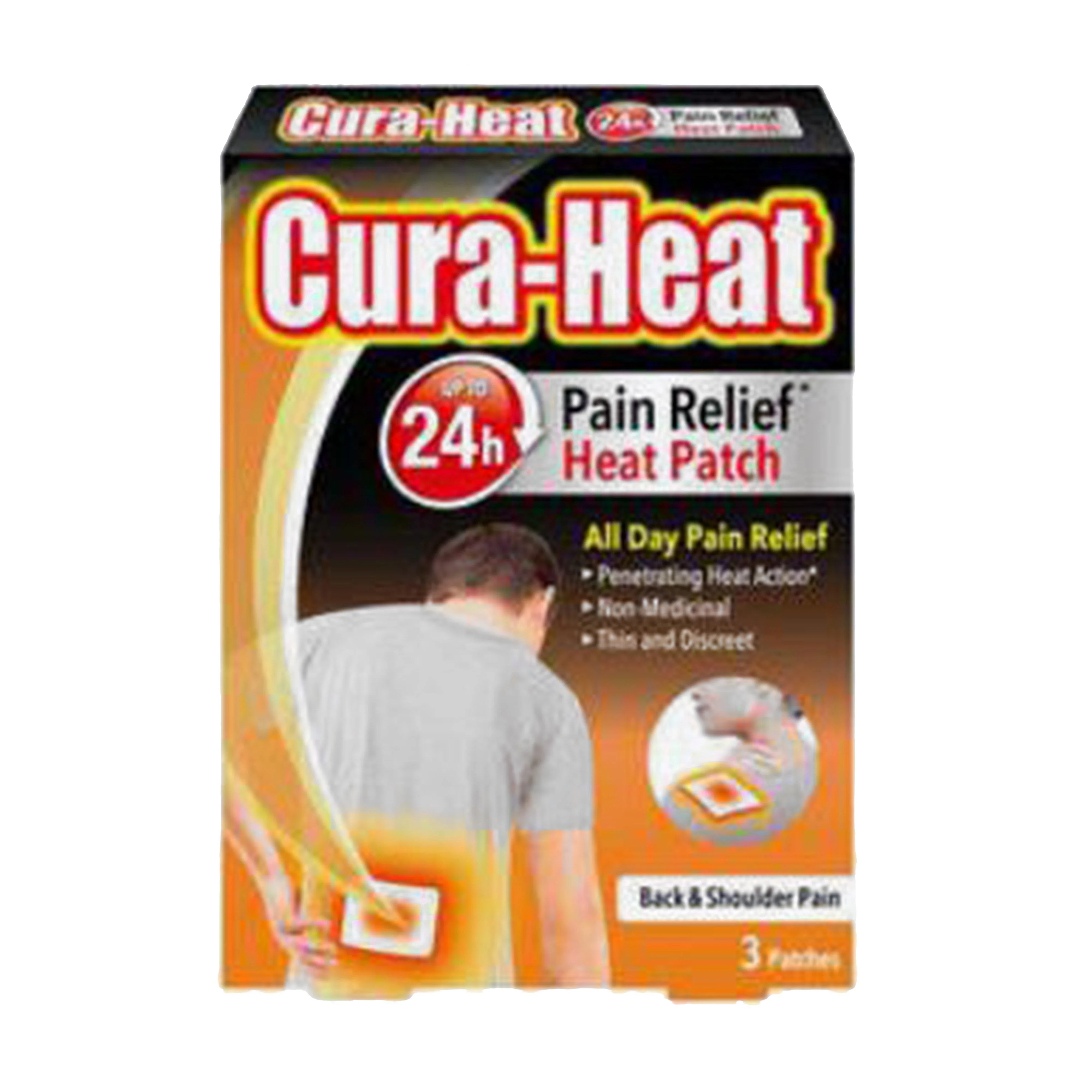 Cura-Heat Back & Shoulder Pad 3 Pack - Image 2