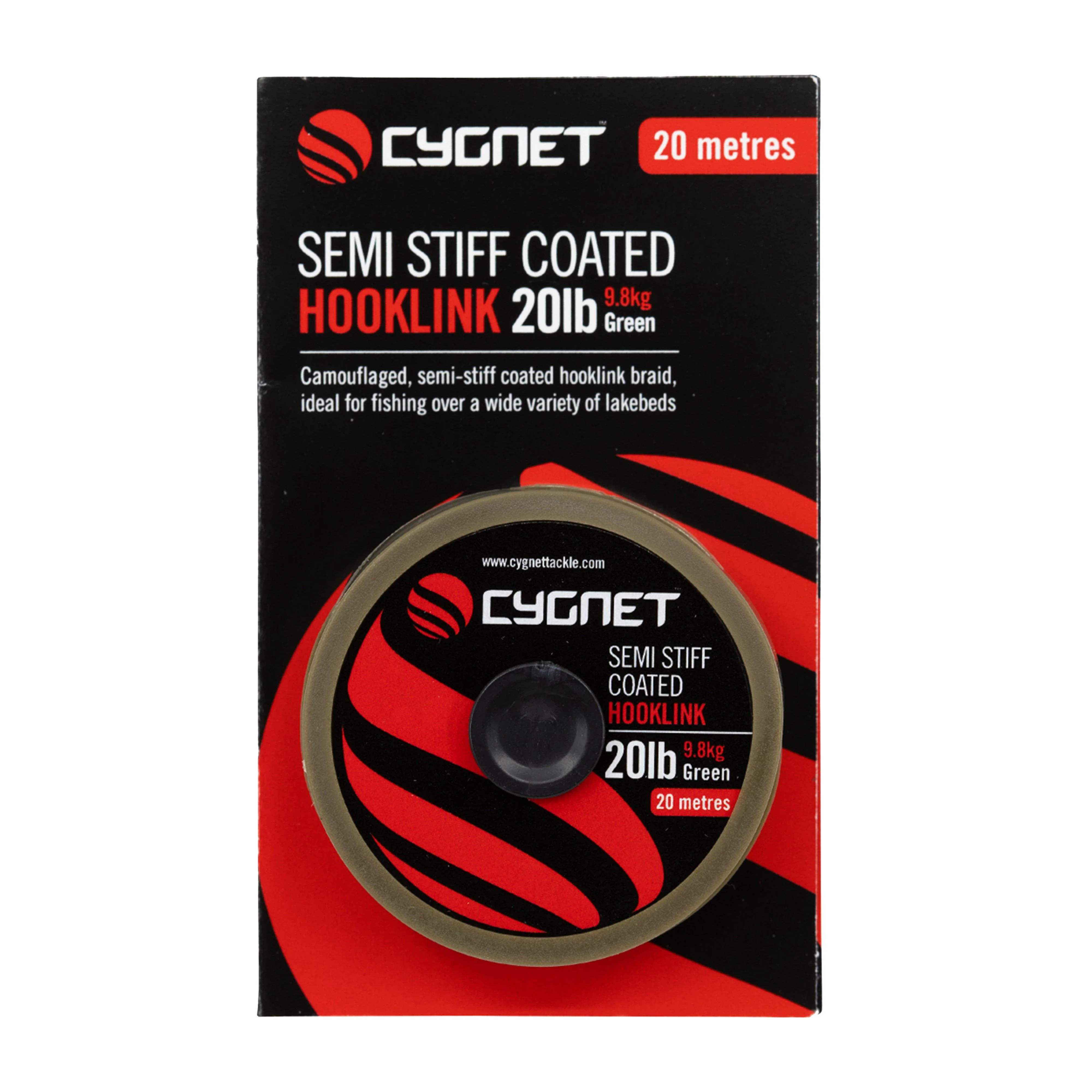 Sniper Semi Stiff Coated Hooklink 20Lb 9.8Kg 20M - Image 4