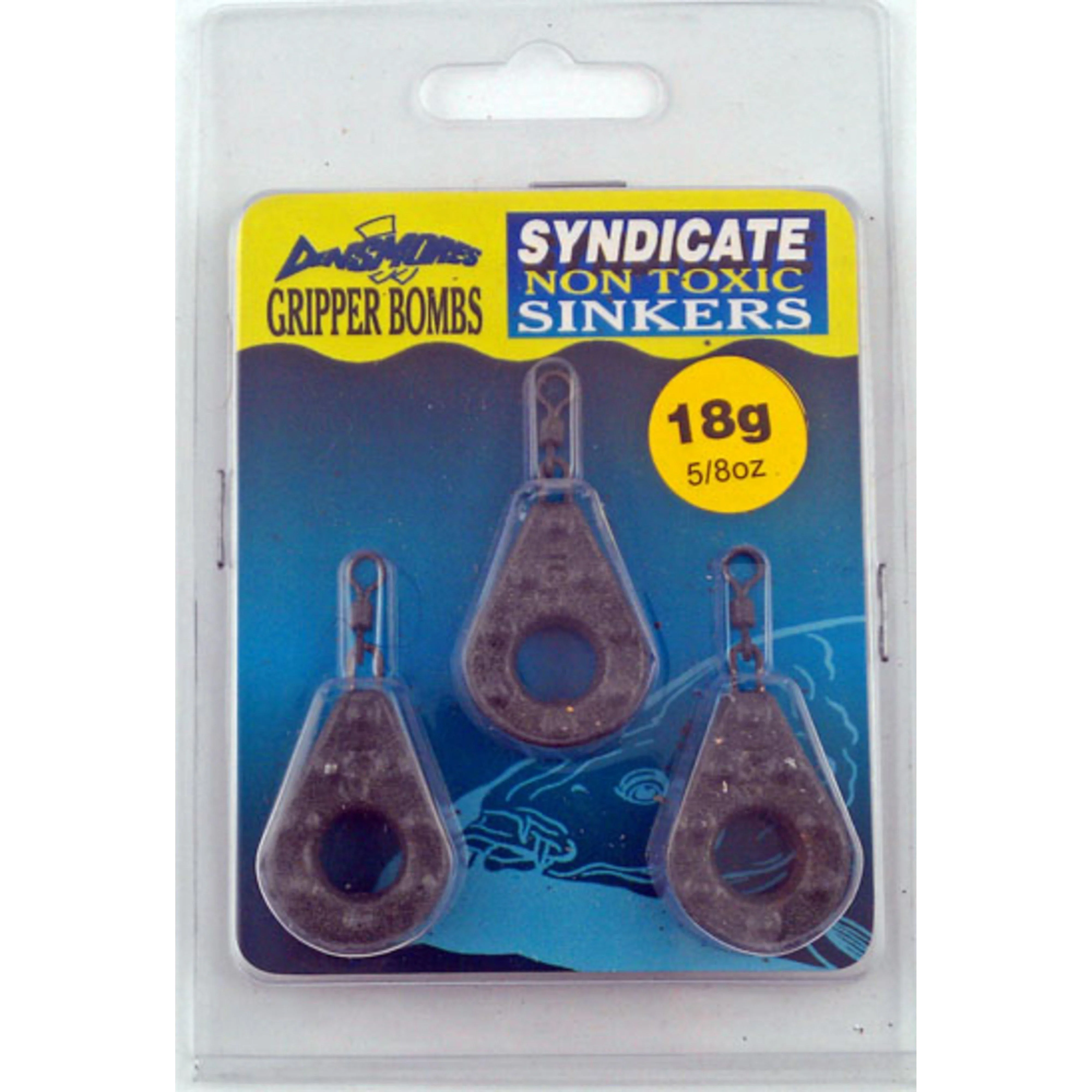 Gripper Bombs Non-Toxic Leads 5/8oz, 3 pack - Image 2