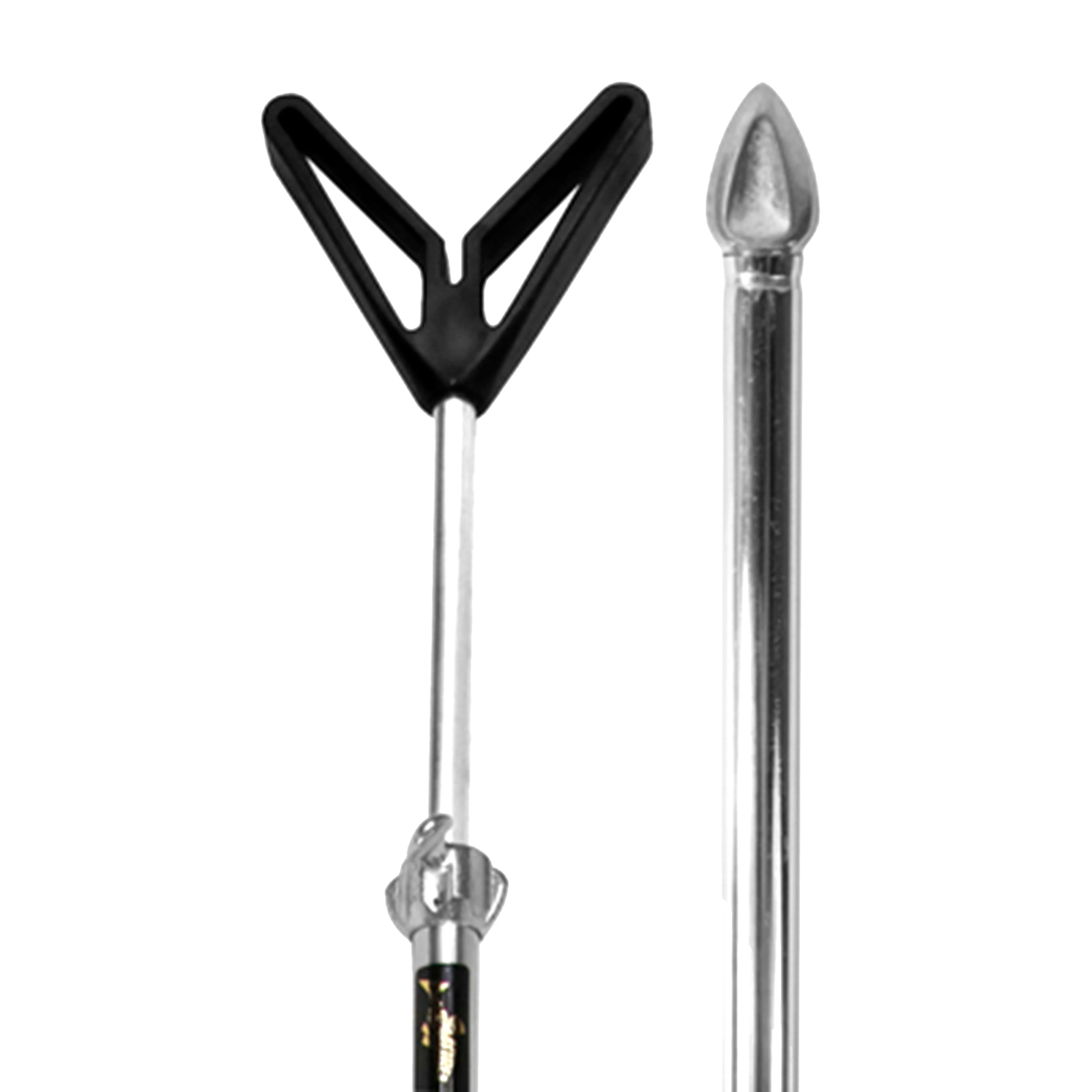 Telescopic Bank Stick 30" - 59" With V Rest - Image 2