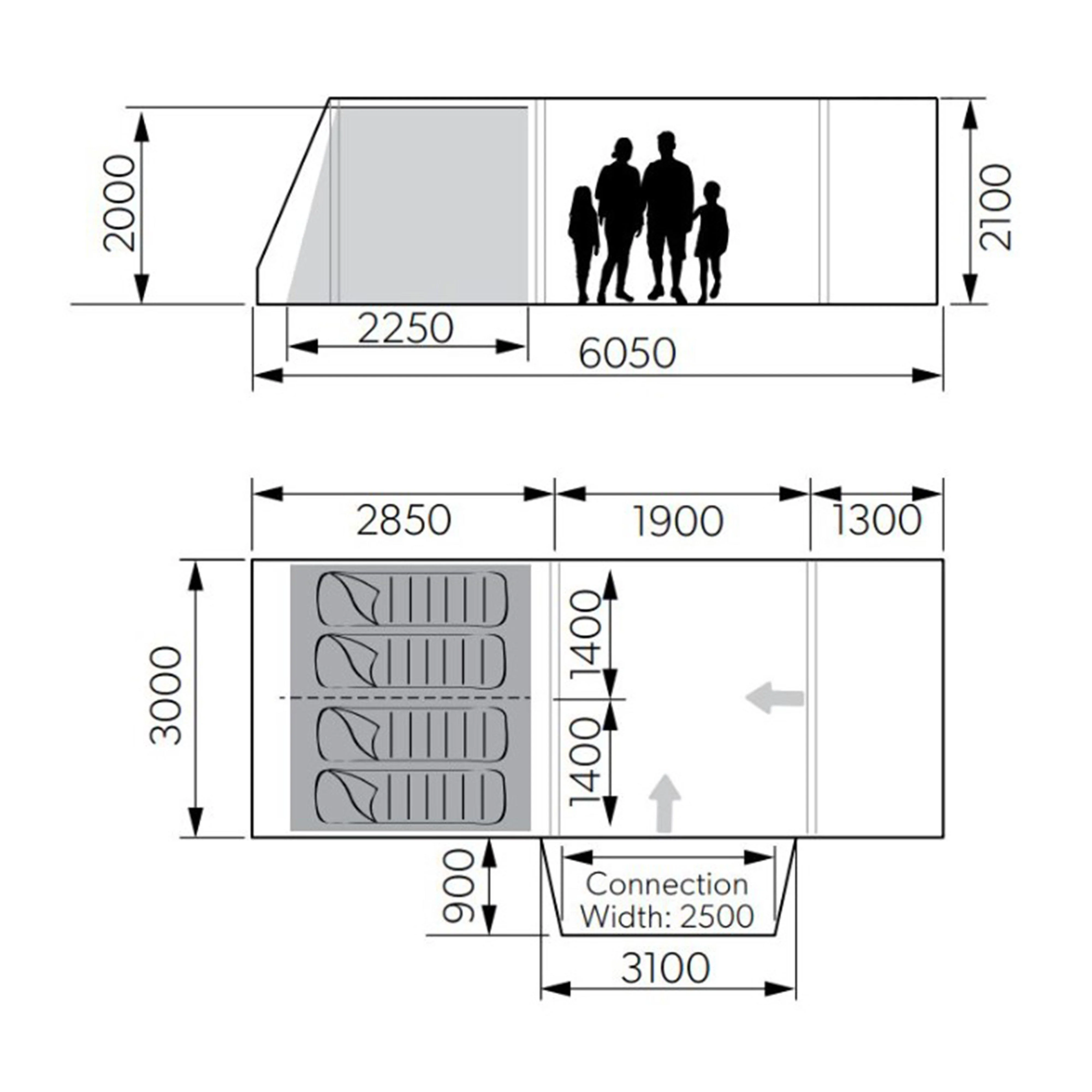 Rarotonga DA FTT 401 TC Awning - Image 2