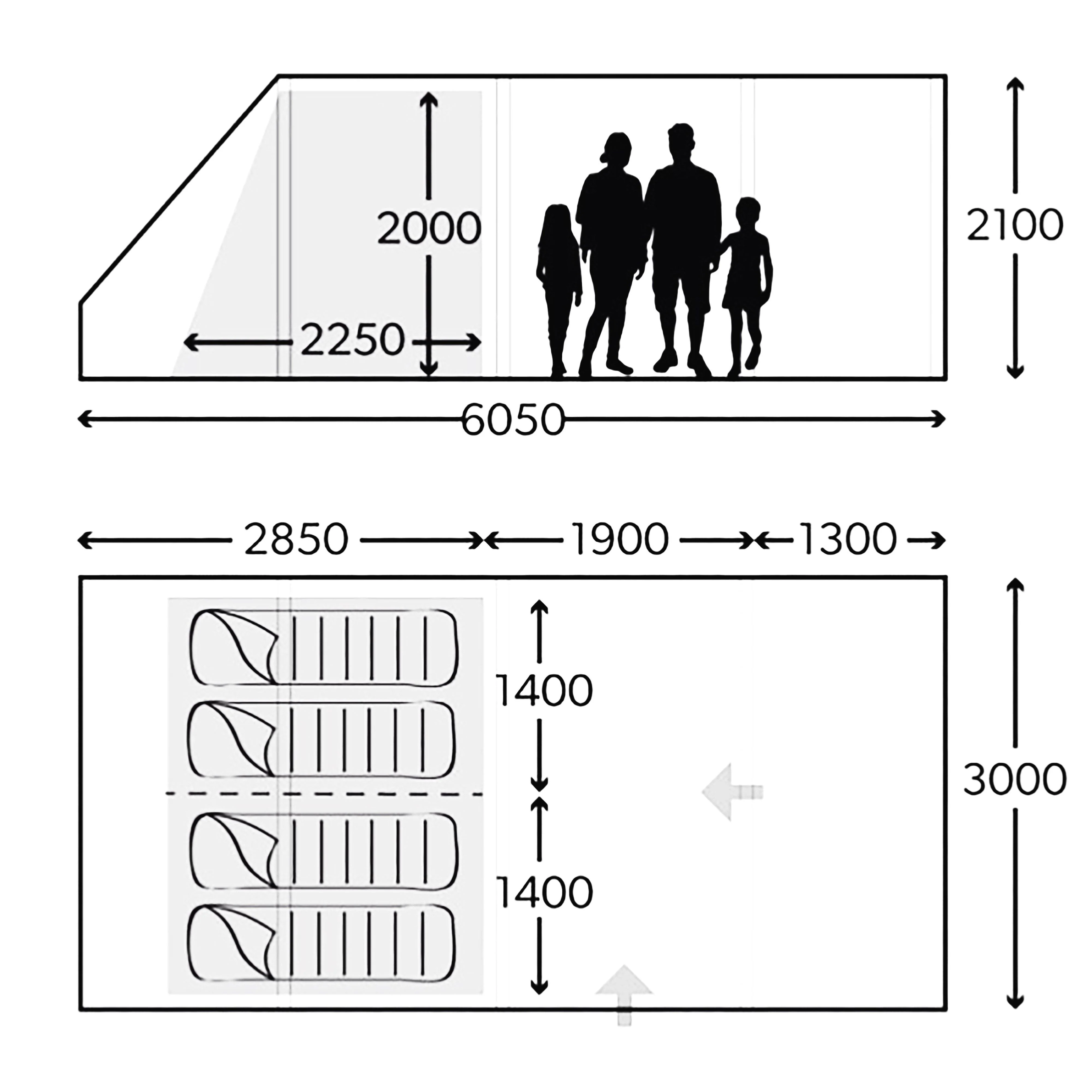 Rarotonga FTT 401 REDUX Inflatable Tent - Image 2