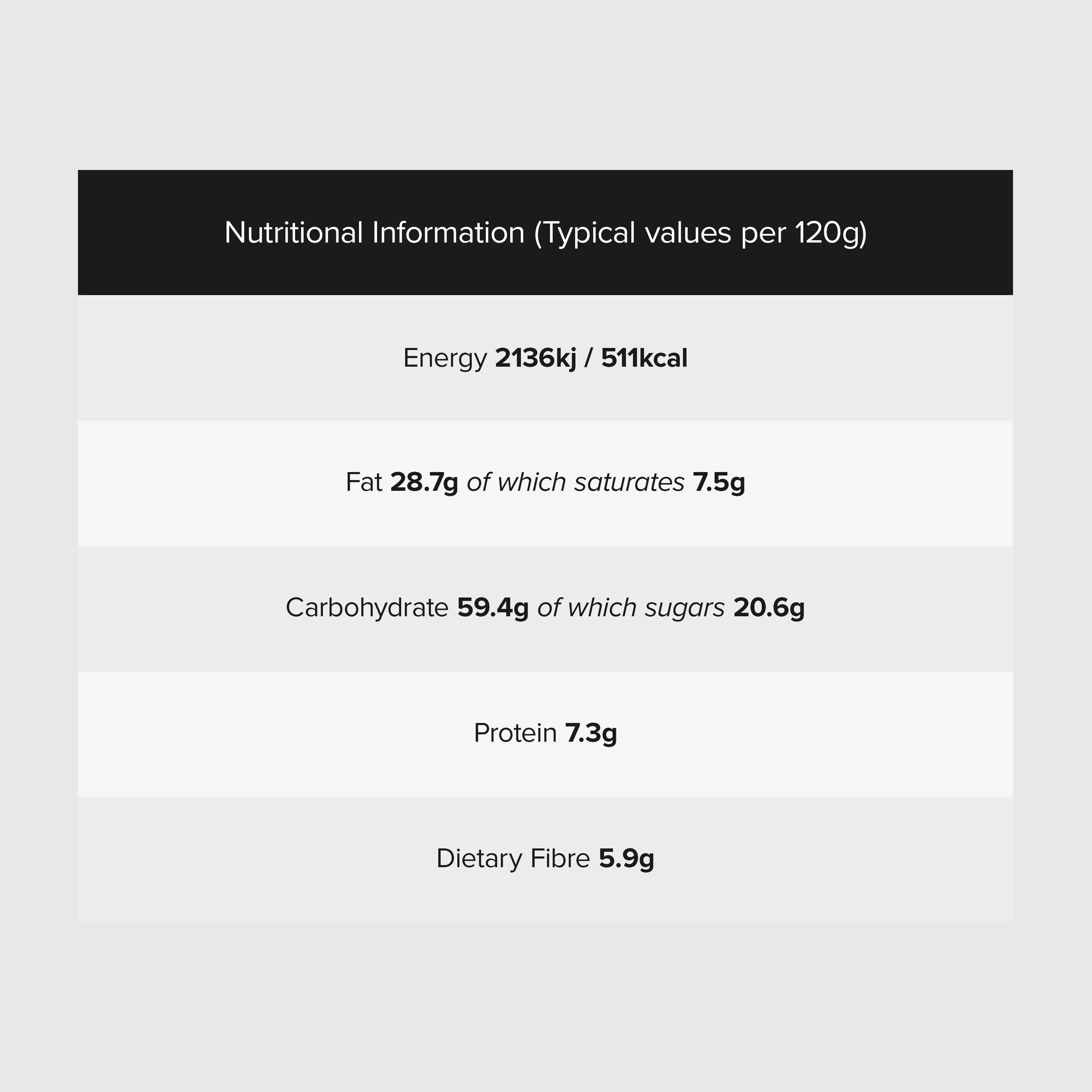 White Chocolate Flapjack (120g) - Image 2