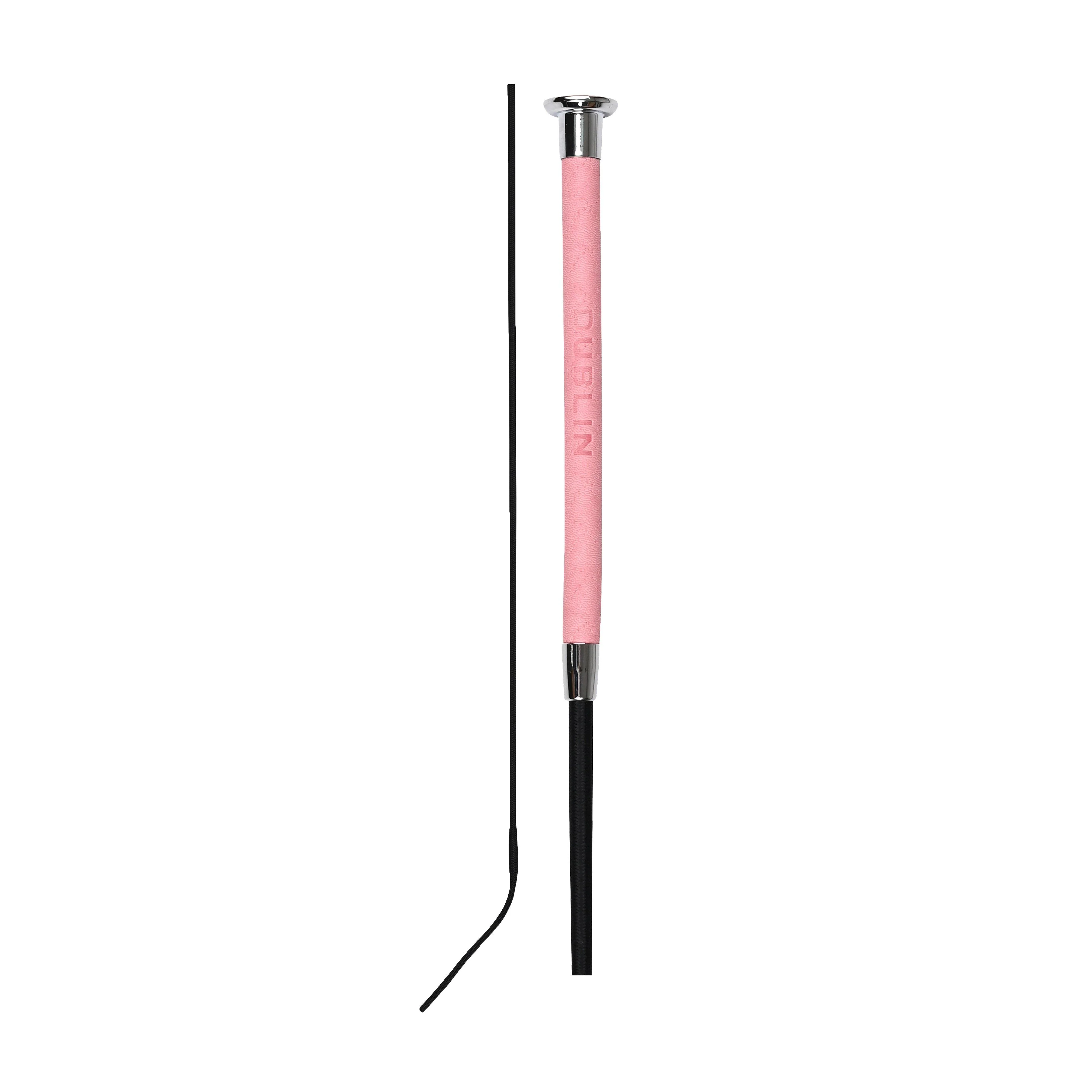 Fancy Stitch Leather Dressage Whip - Image 2