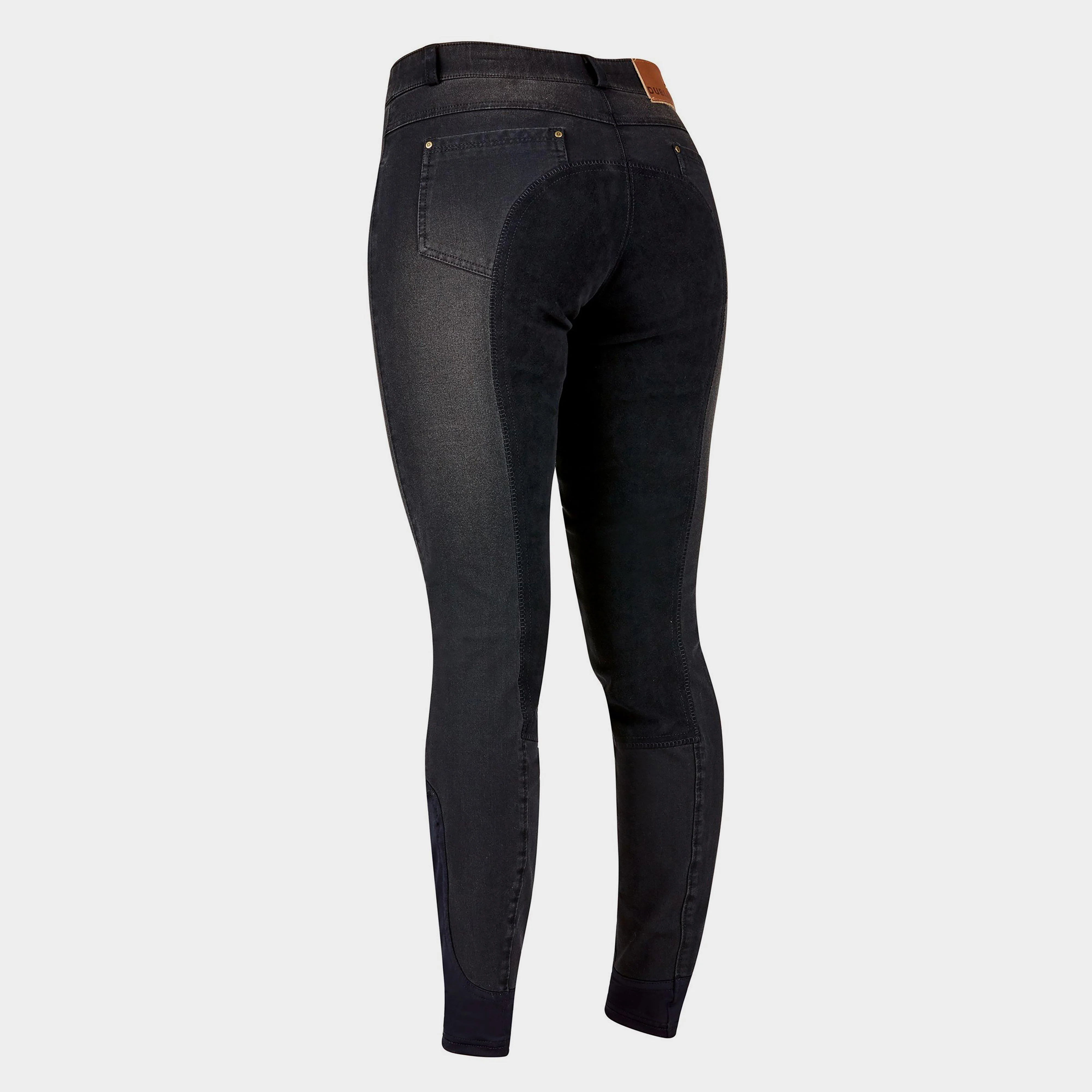 Women's Shona Full Grip Silicone Denim Breeches - Image 2