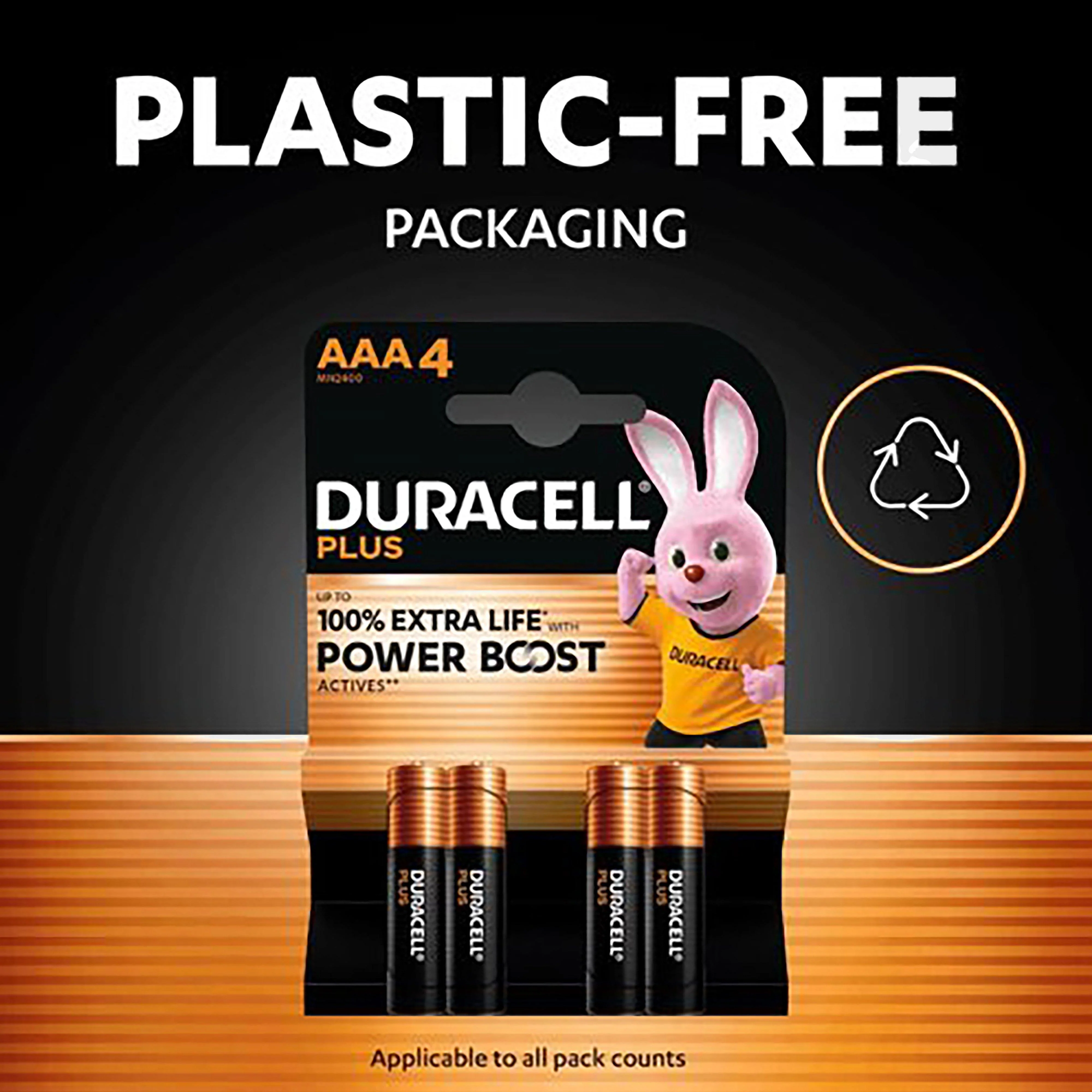 Plus AAA Boost Batteries 4 Pack - Image 5