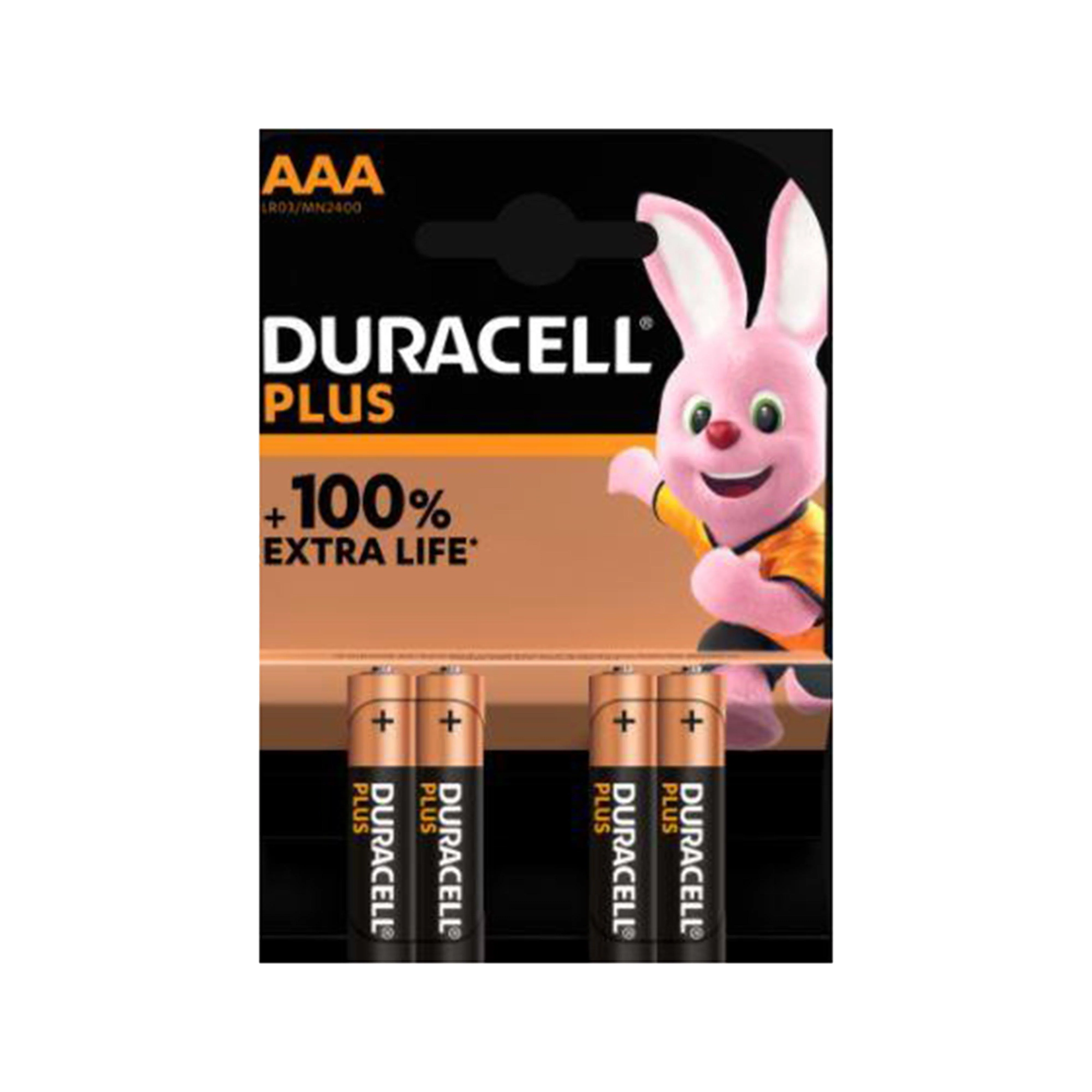 Plus100 AAA Batteries (Pack of 4) - Image 2