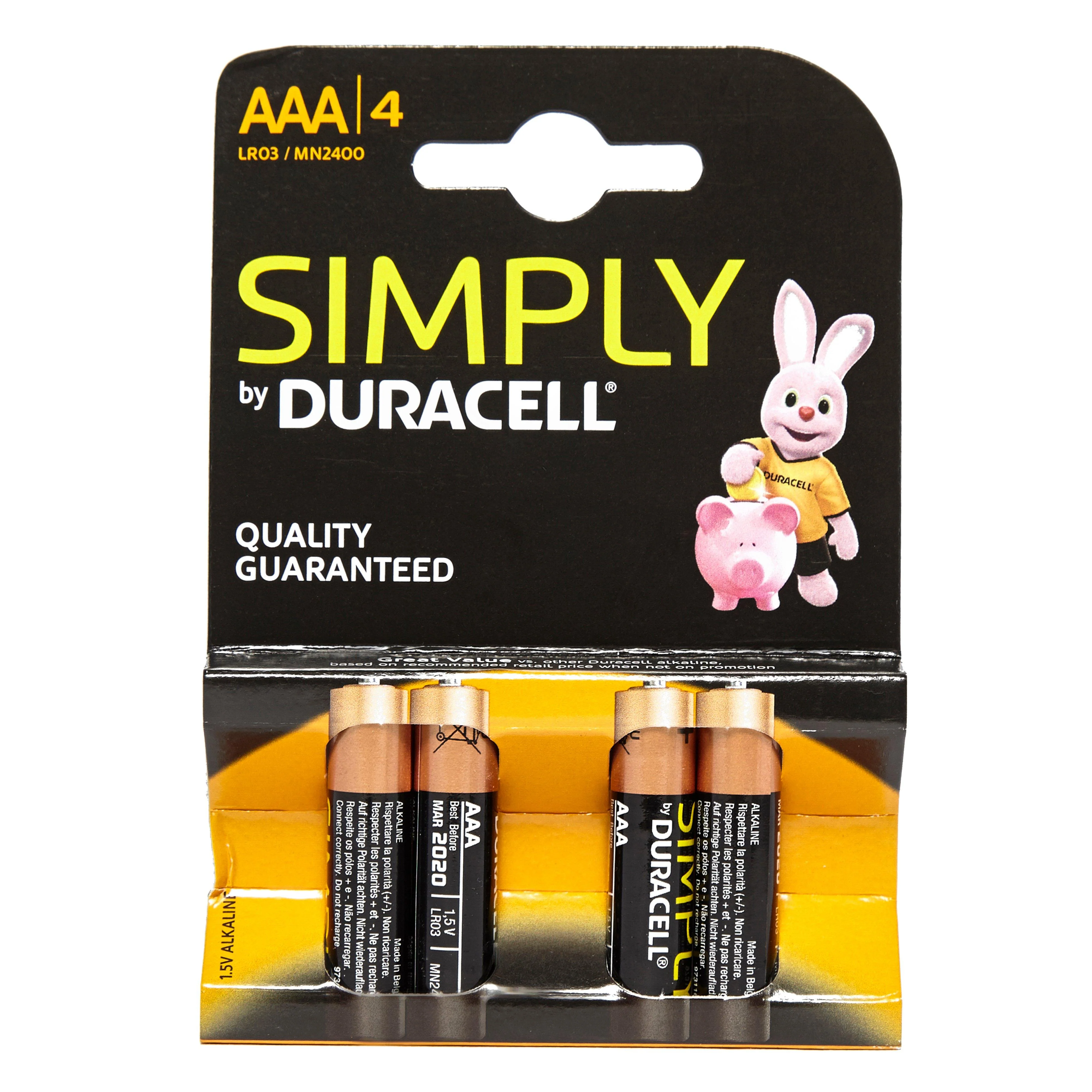 Simply AAA Batteries (4 pack) - Image 2