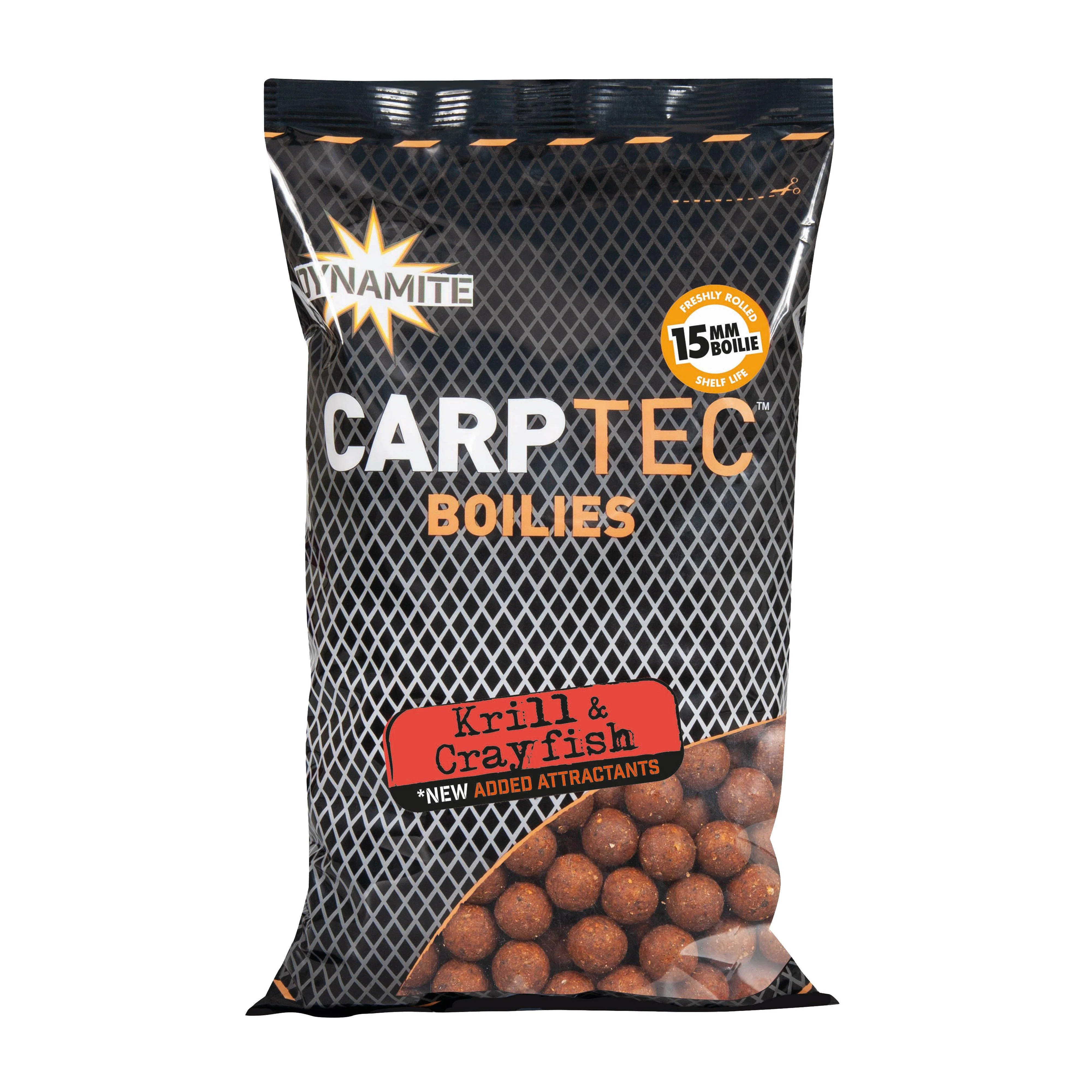 15mm Carptec Krill And Crayfish Boilies 900g - Image 3