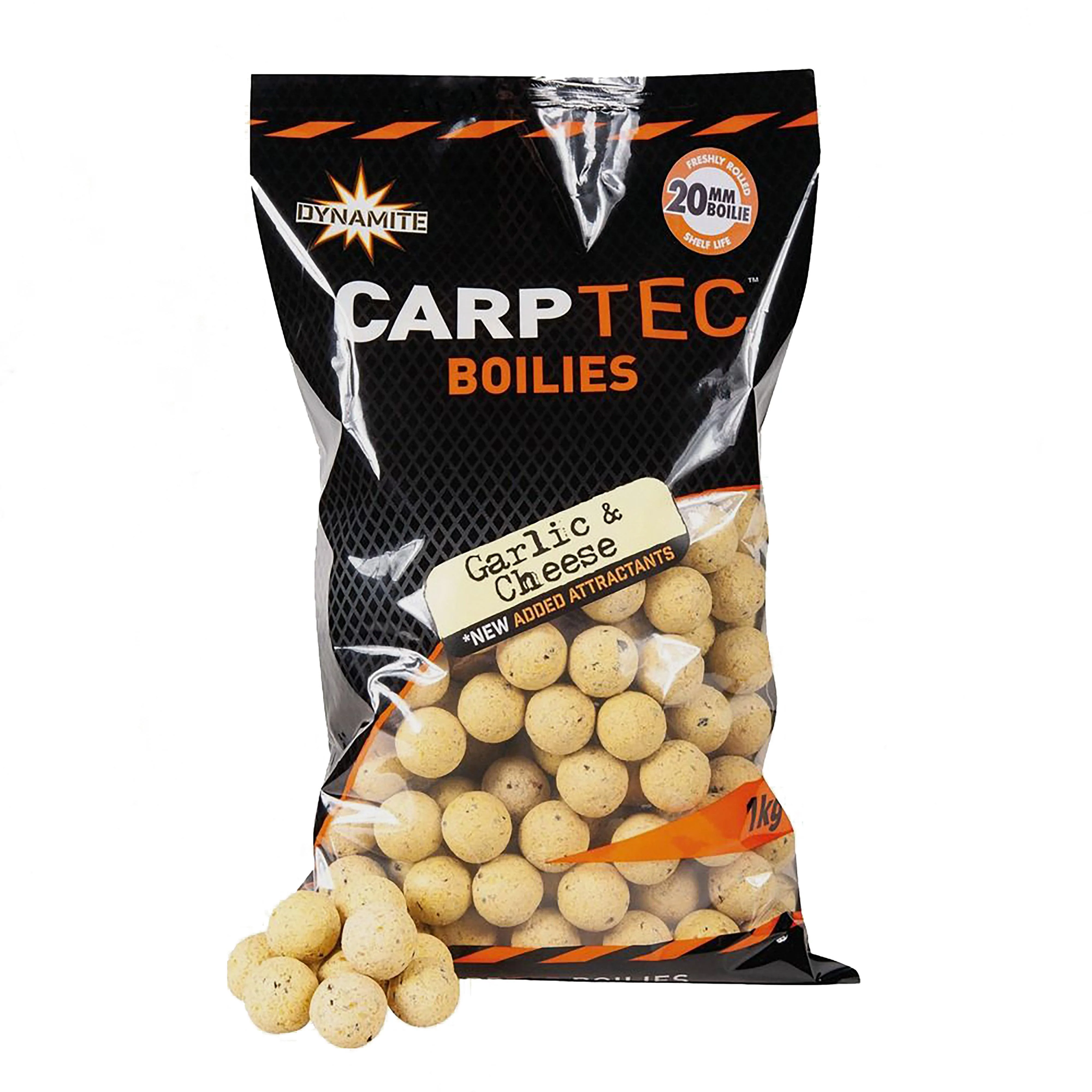 Carp-Tec Boilies in Garlic and Cheese (15mm) - Image 2