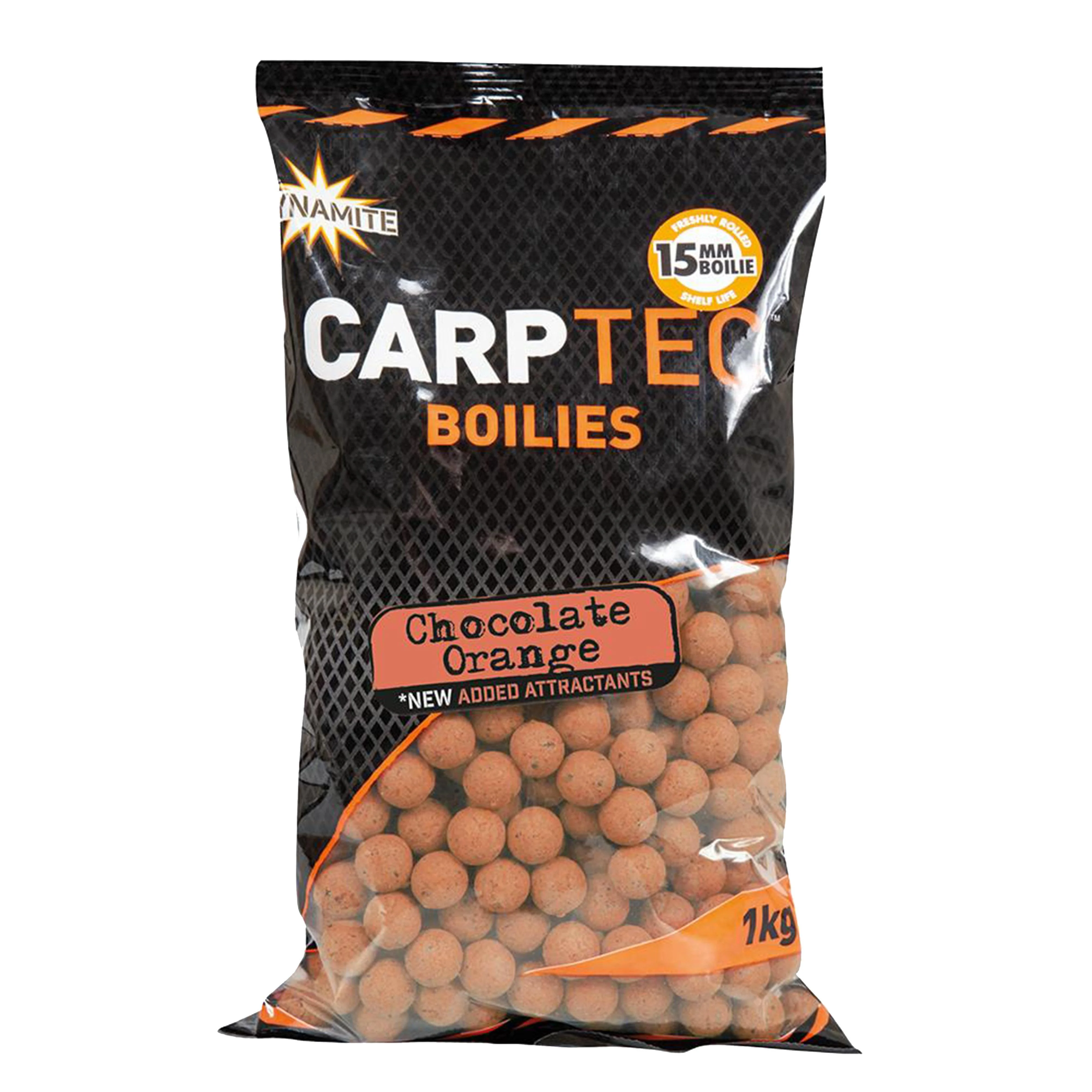 Carp-Tec Chocolate Orange Boilies 15mm 1kg - Image 2