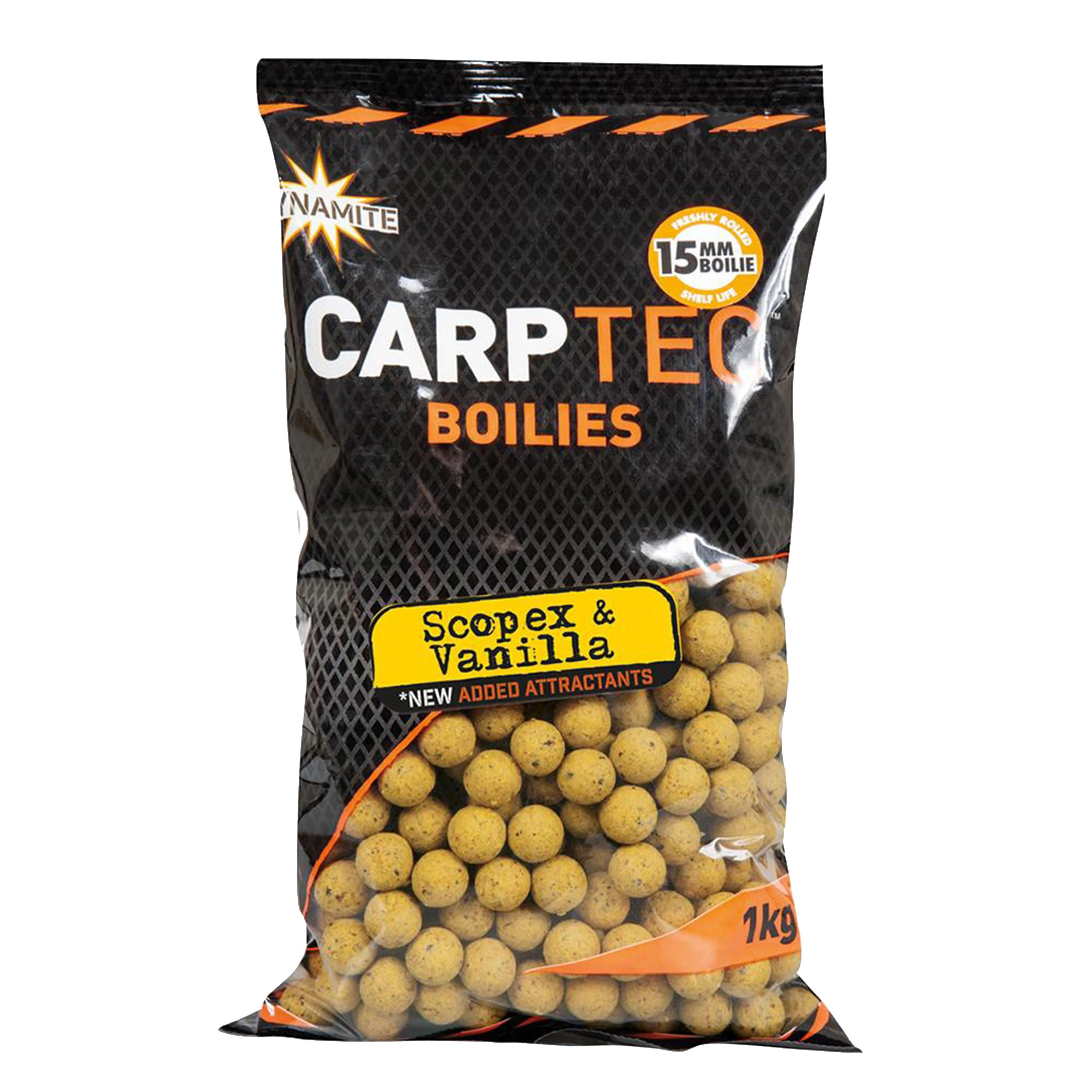 Carp-Tec Scopex & Vanilla Boilies 15mm 900g - Image 2