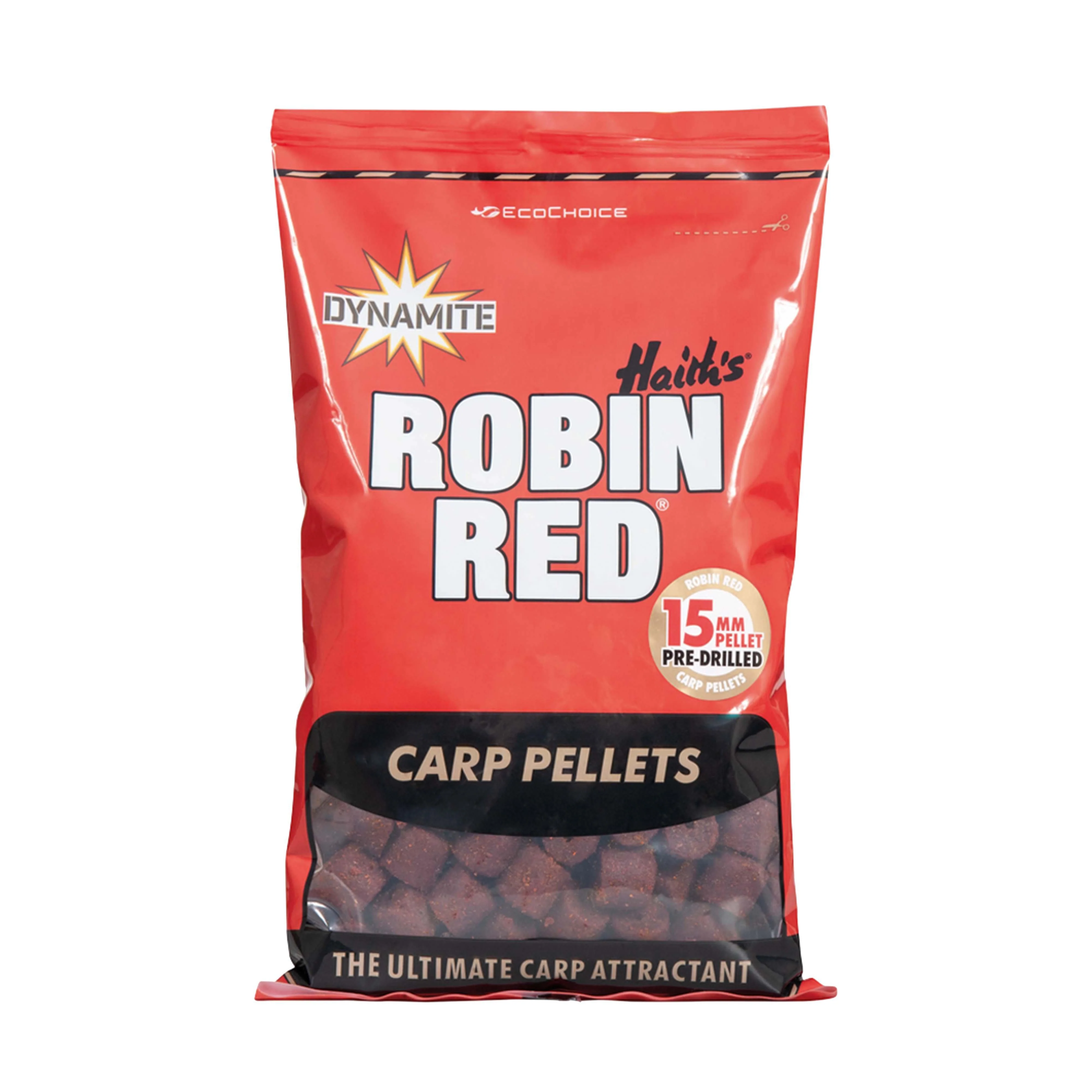 Robin Red Drilled Pellet 15mm - Image 2