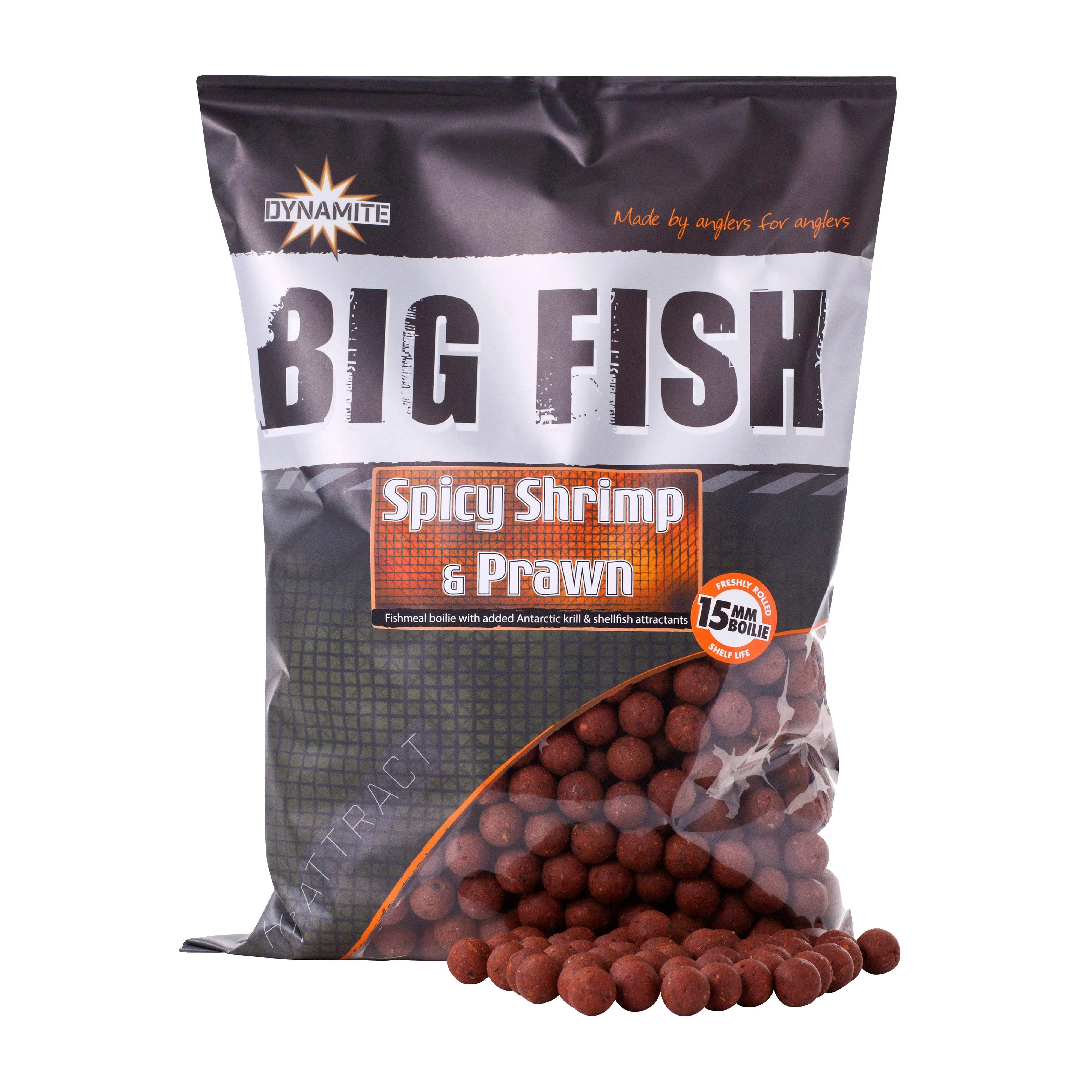Spicy Shrimp & Prawn 15mm Boilie - Image 5