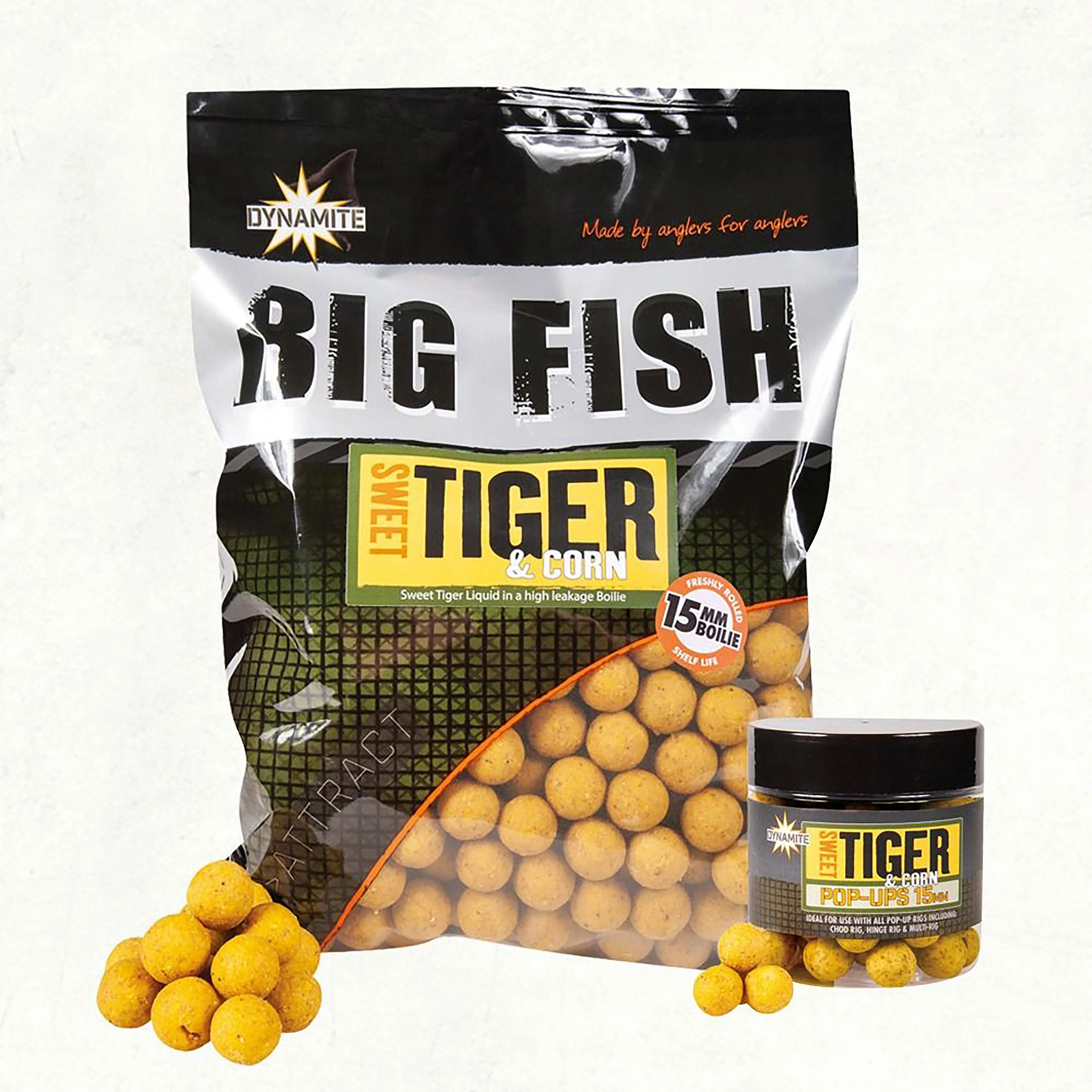 Tigernut and Corn Boilies (15mm) - Image 3