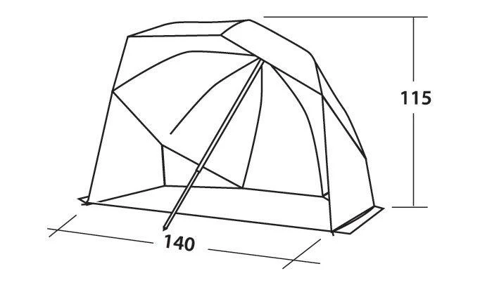 Coast Beach Umbrella / Shelter - Image 3