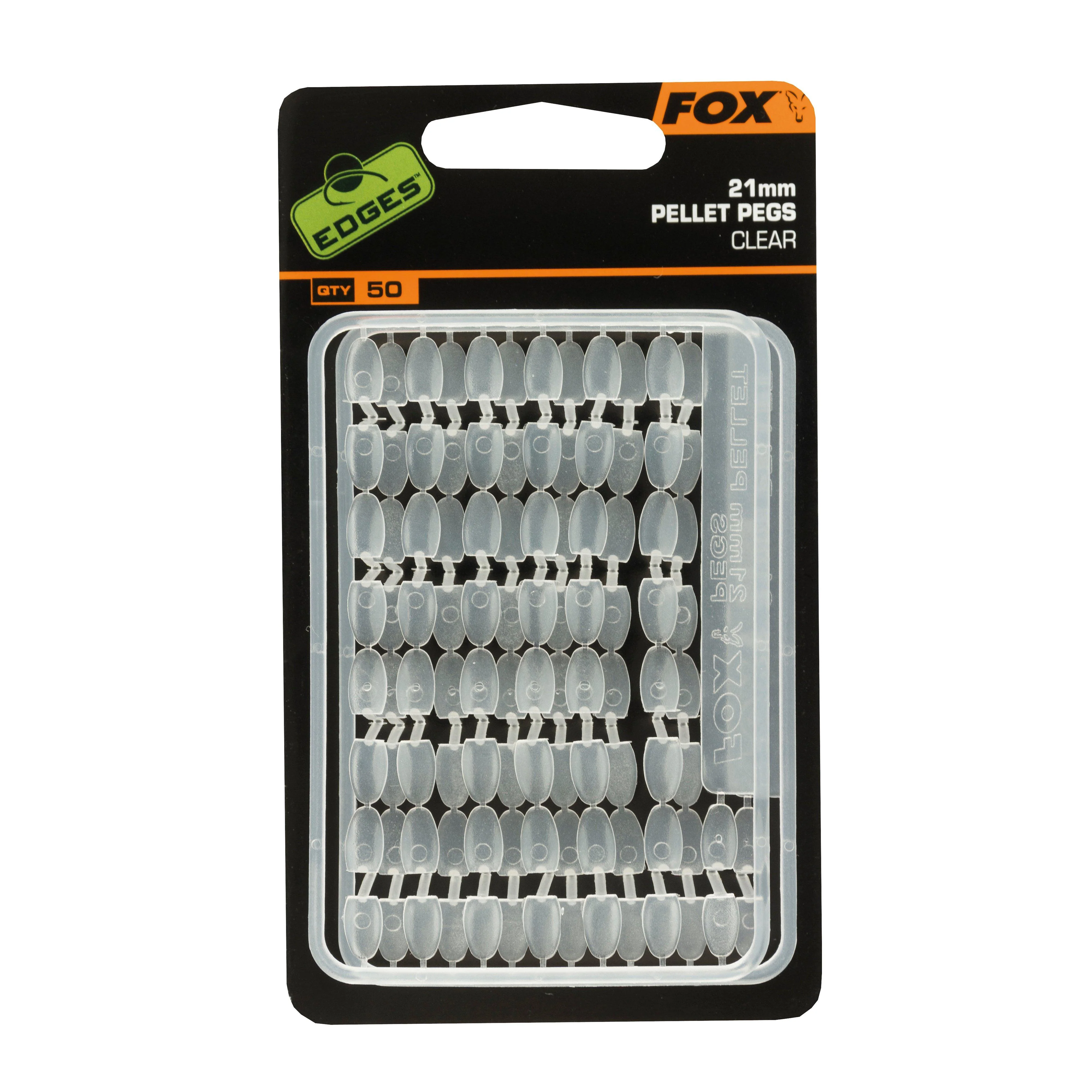 Edges Pellet Pegs 21mm Clear - Image 2