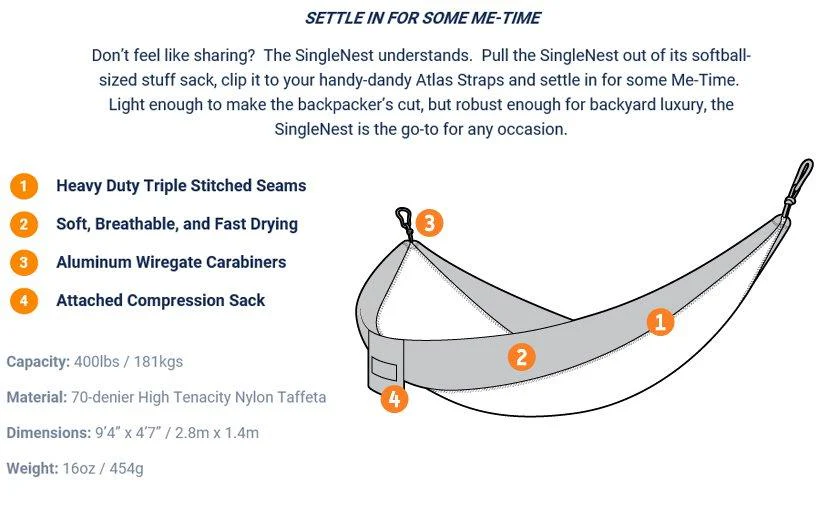 SingleNest Hammock - Image 2