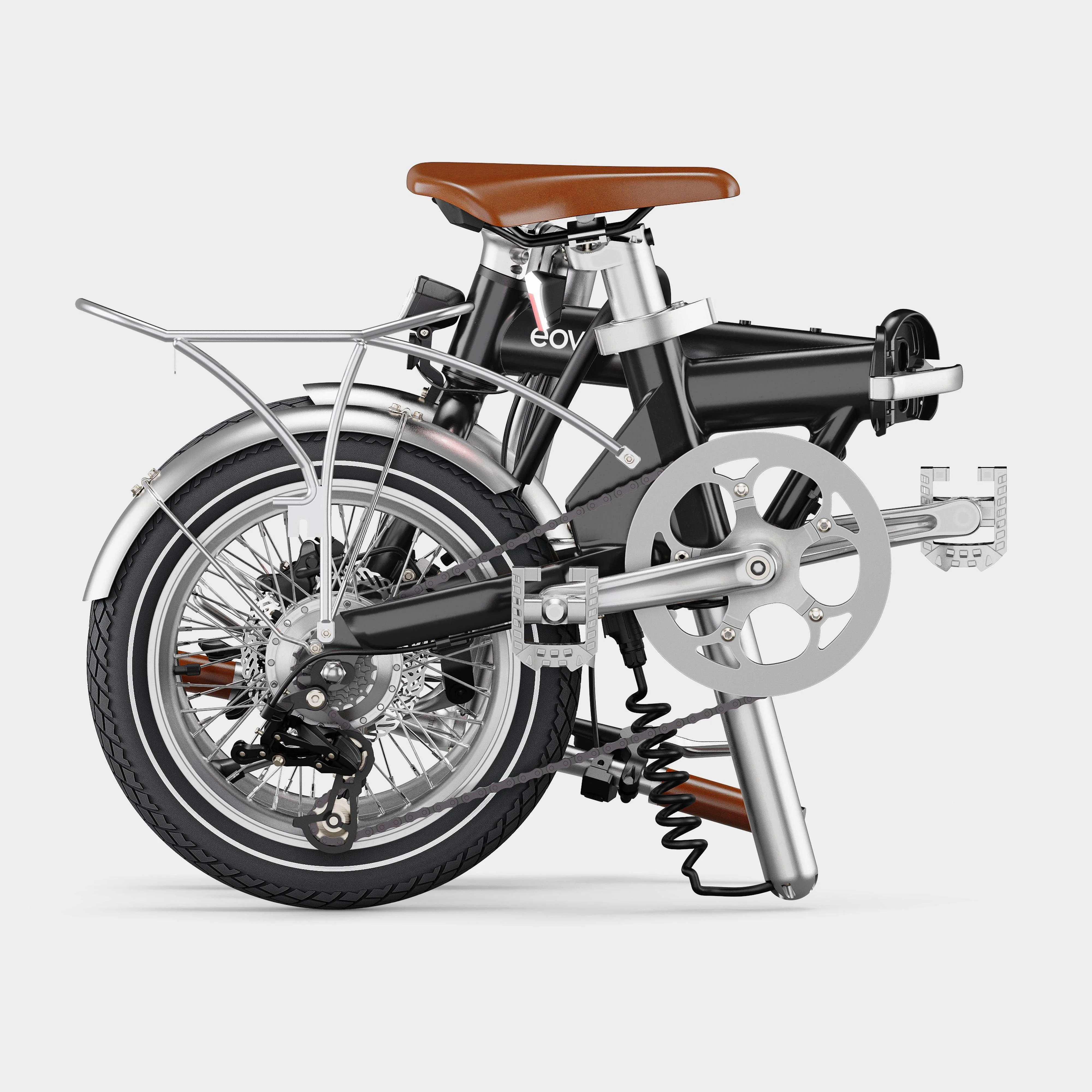 Morning 16 Origins Vintage Electric Folding Bike - Image 2