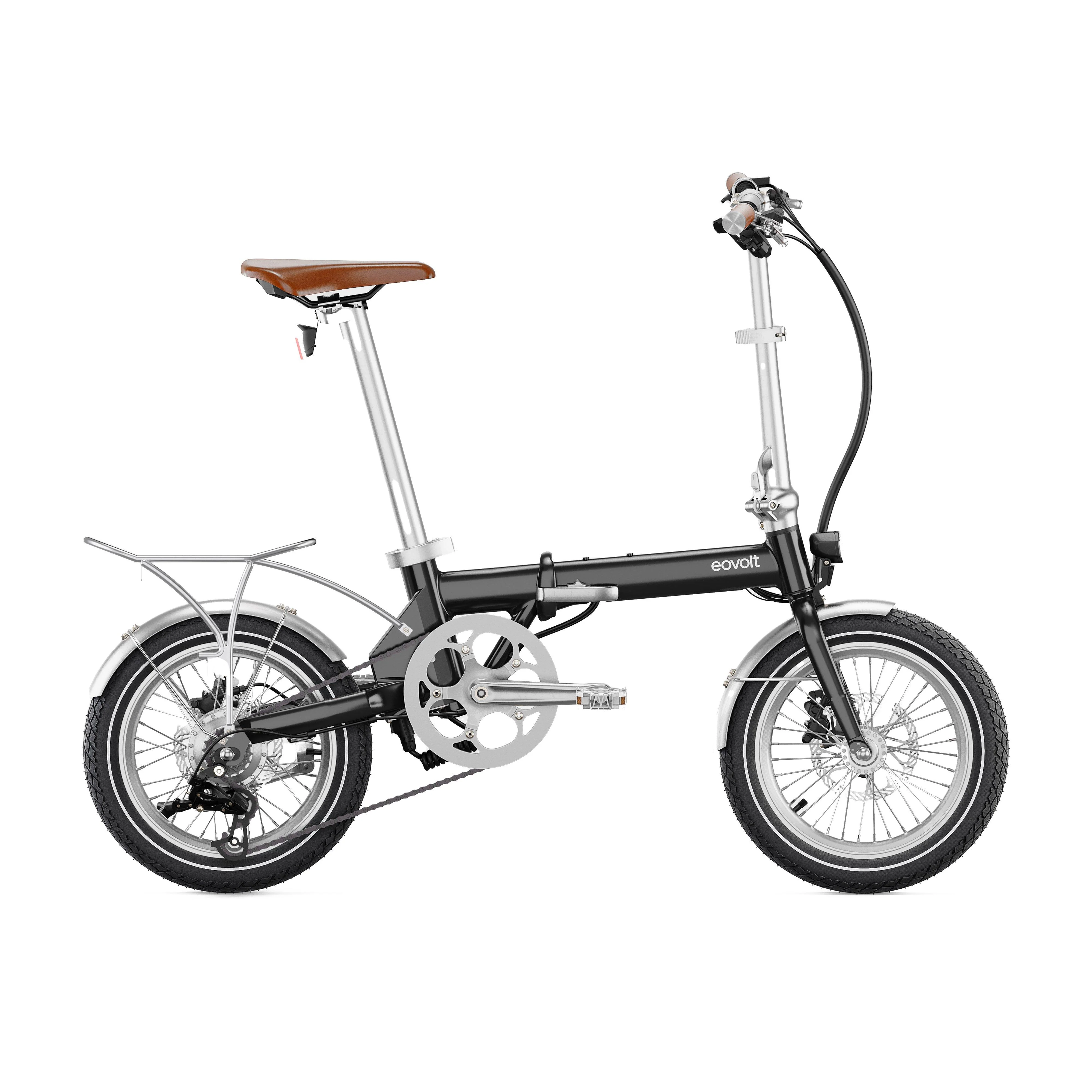 Morning 16 Origins Vintage Electric Folding Bike - Image 3