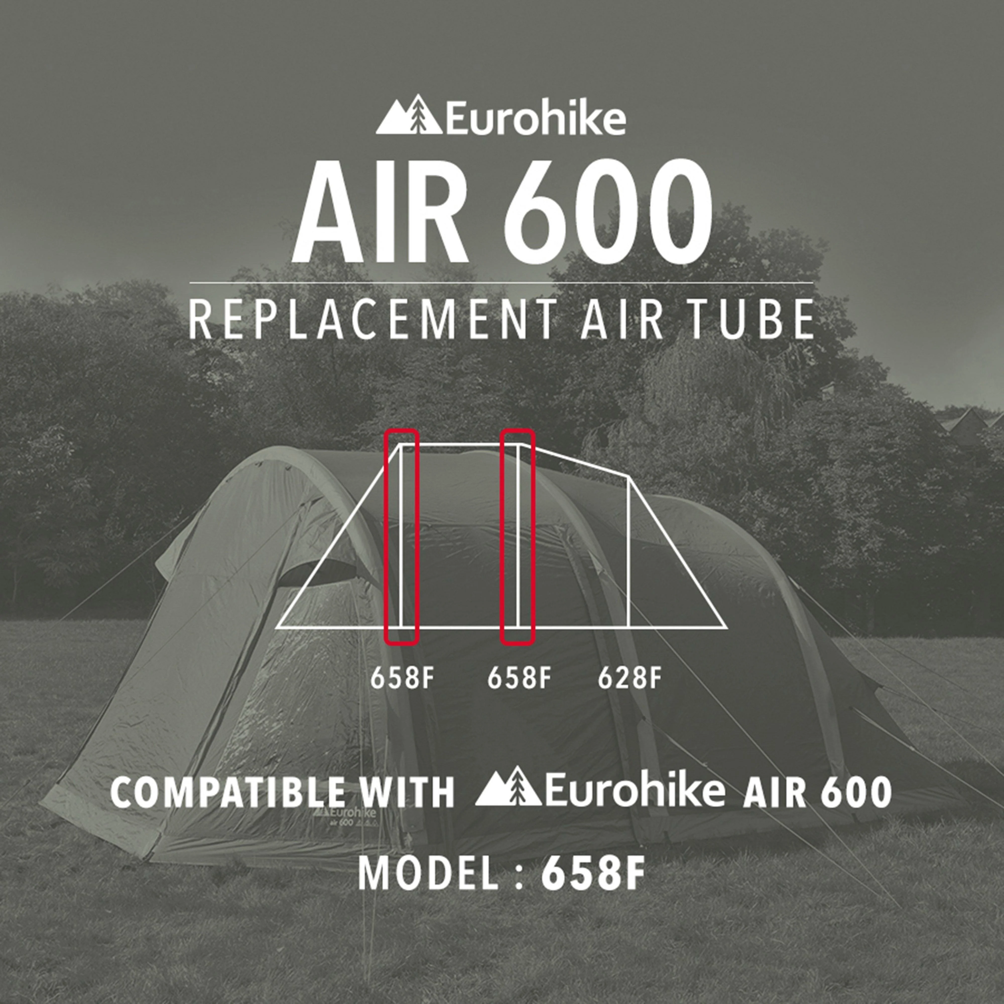 Air 600 Replacement 658F Air Tube - Image 2