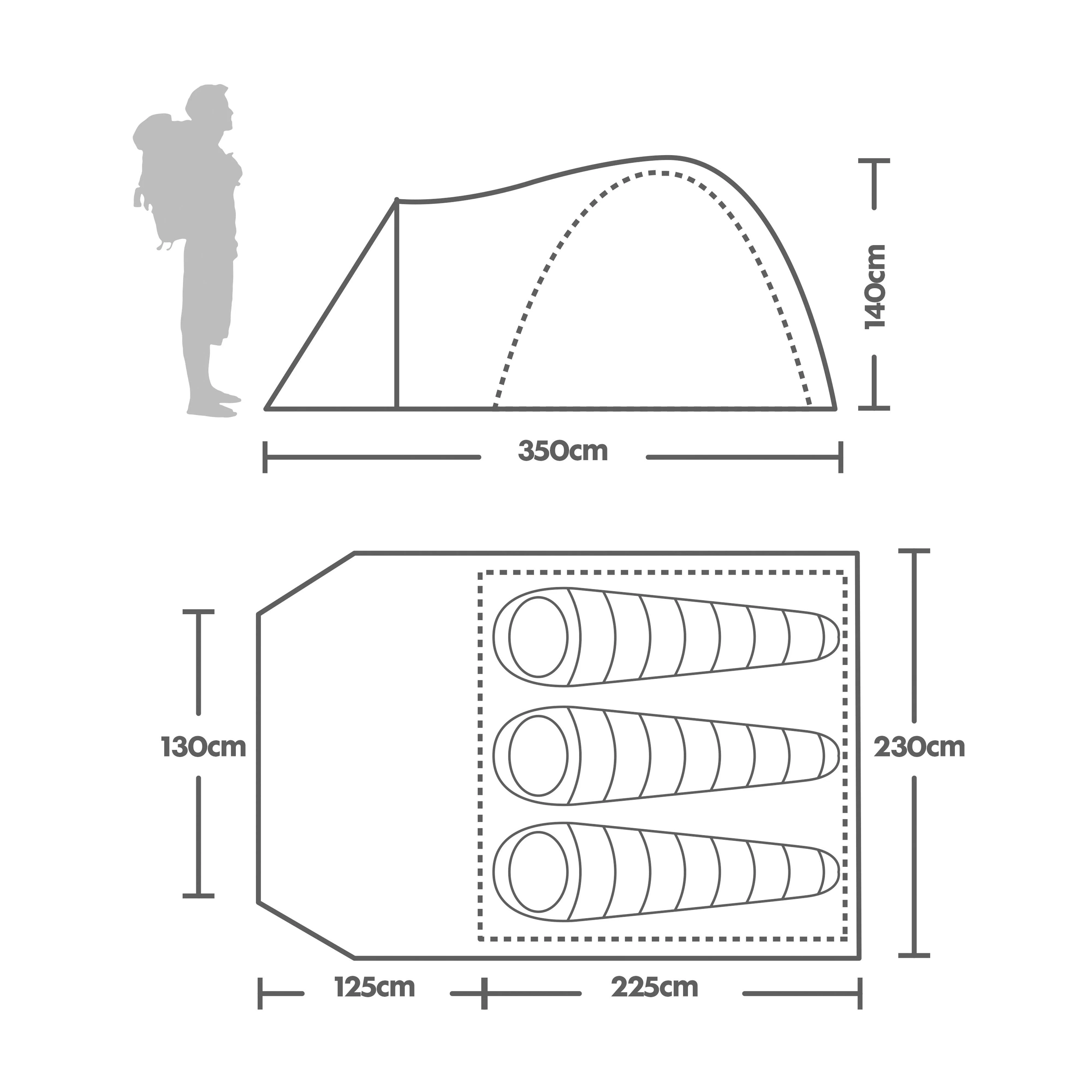Avon 3 DLX Nightfall Tent - Image 2