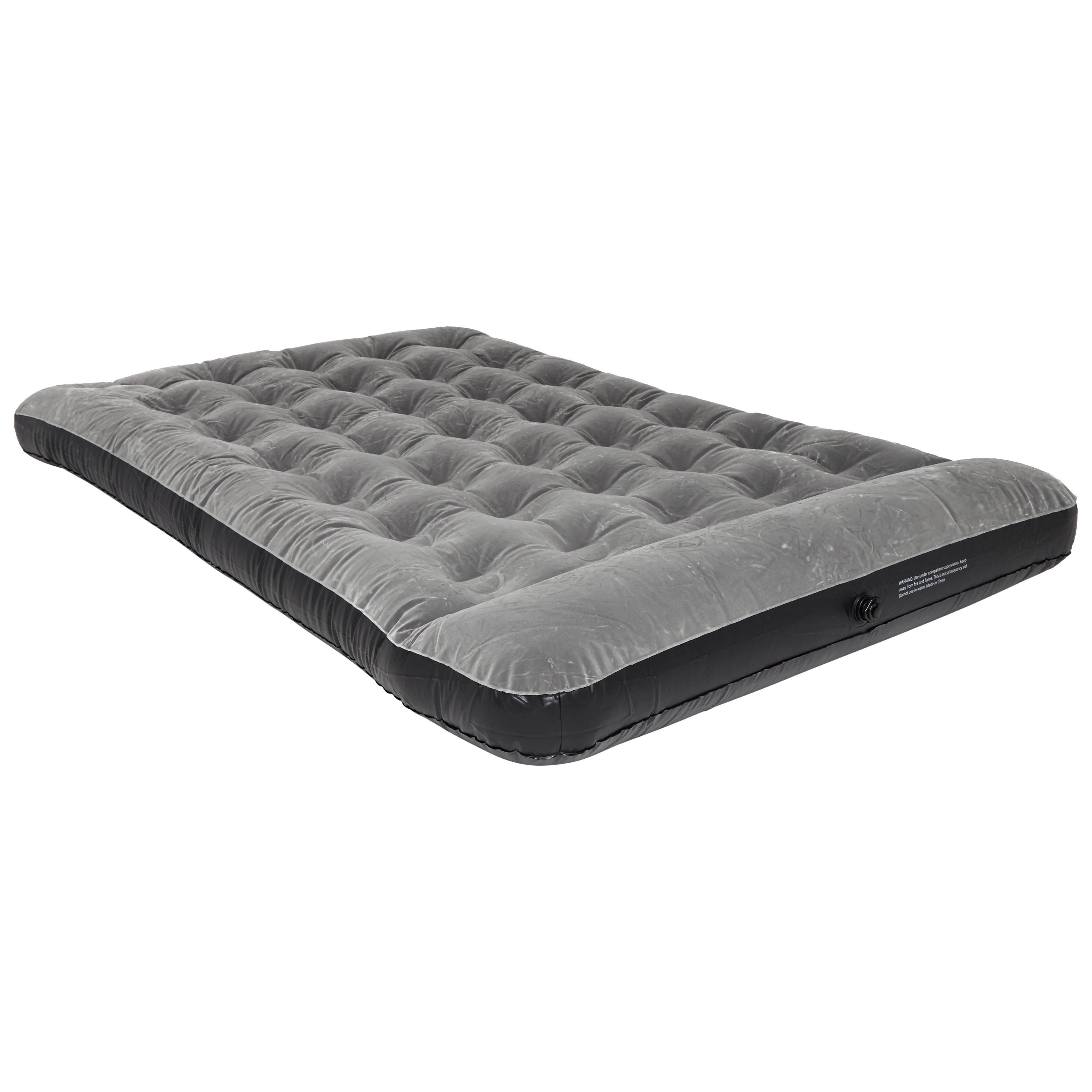 Deluxe Flocked Double Airbed with Pump - Image 6