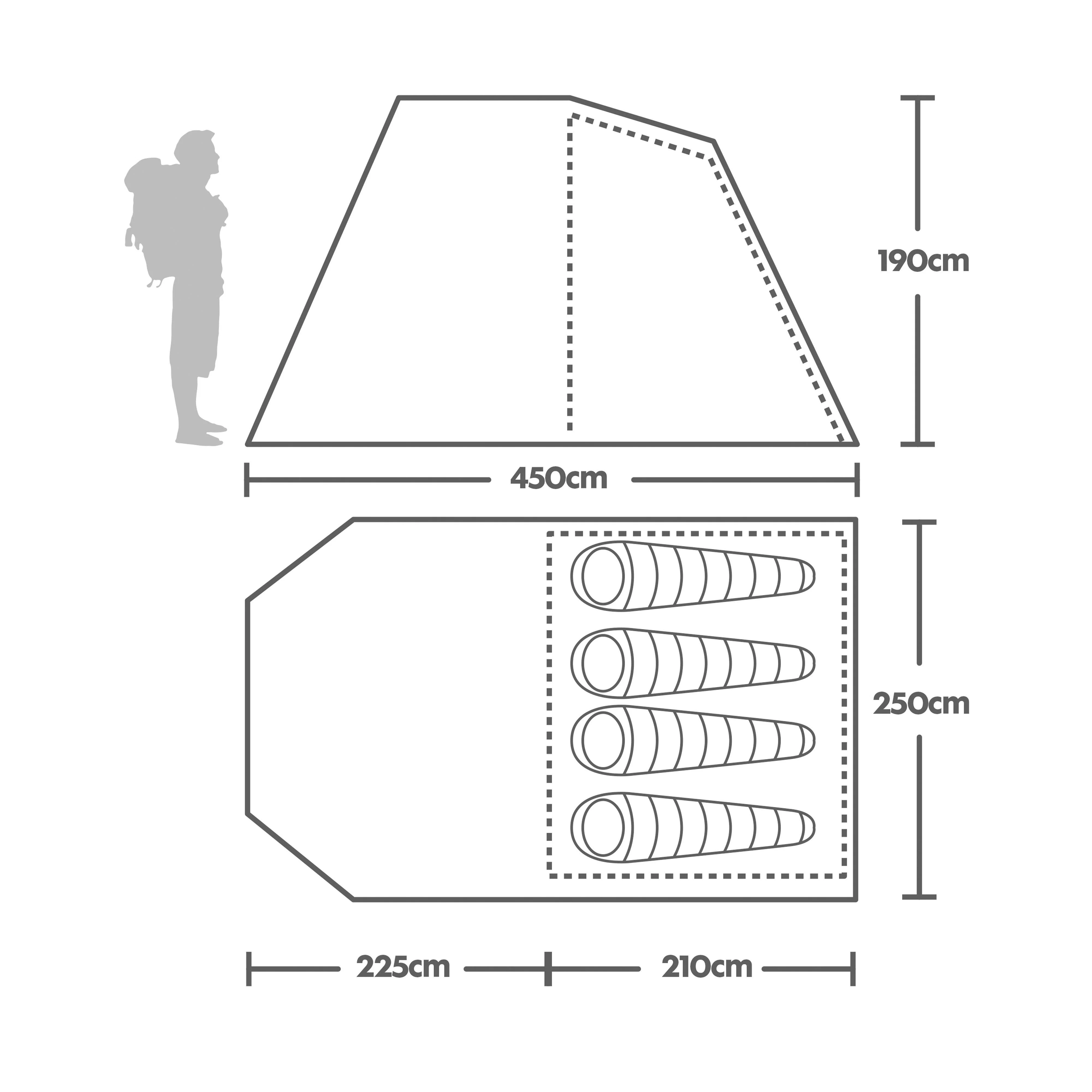 Genus 400 Air Tent - Image 2