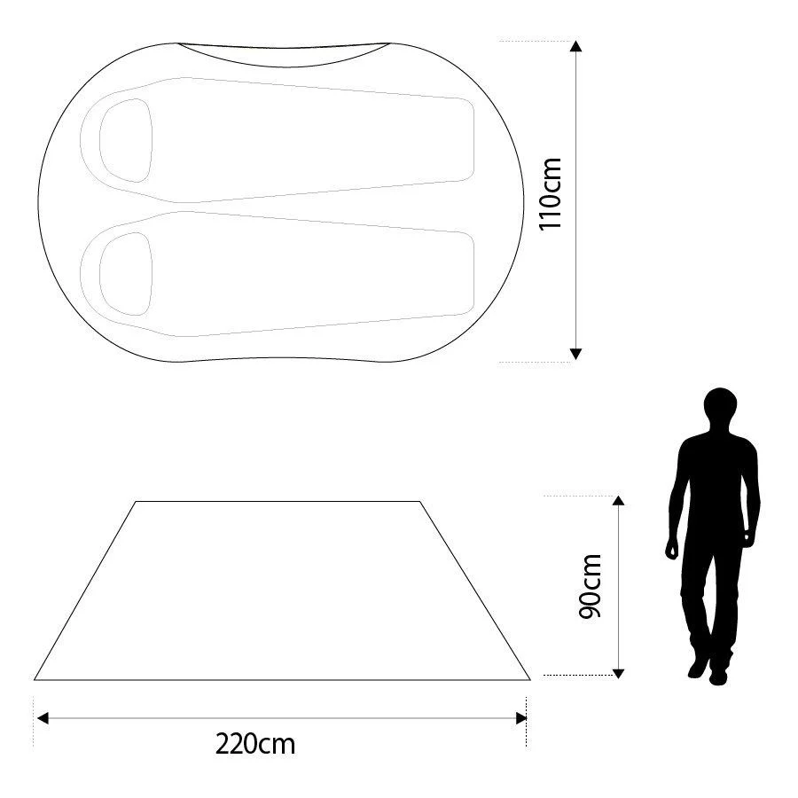 Quick Pitch 2 Person Tent - Image 2