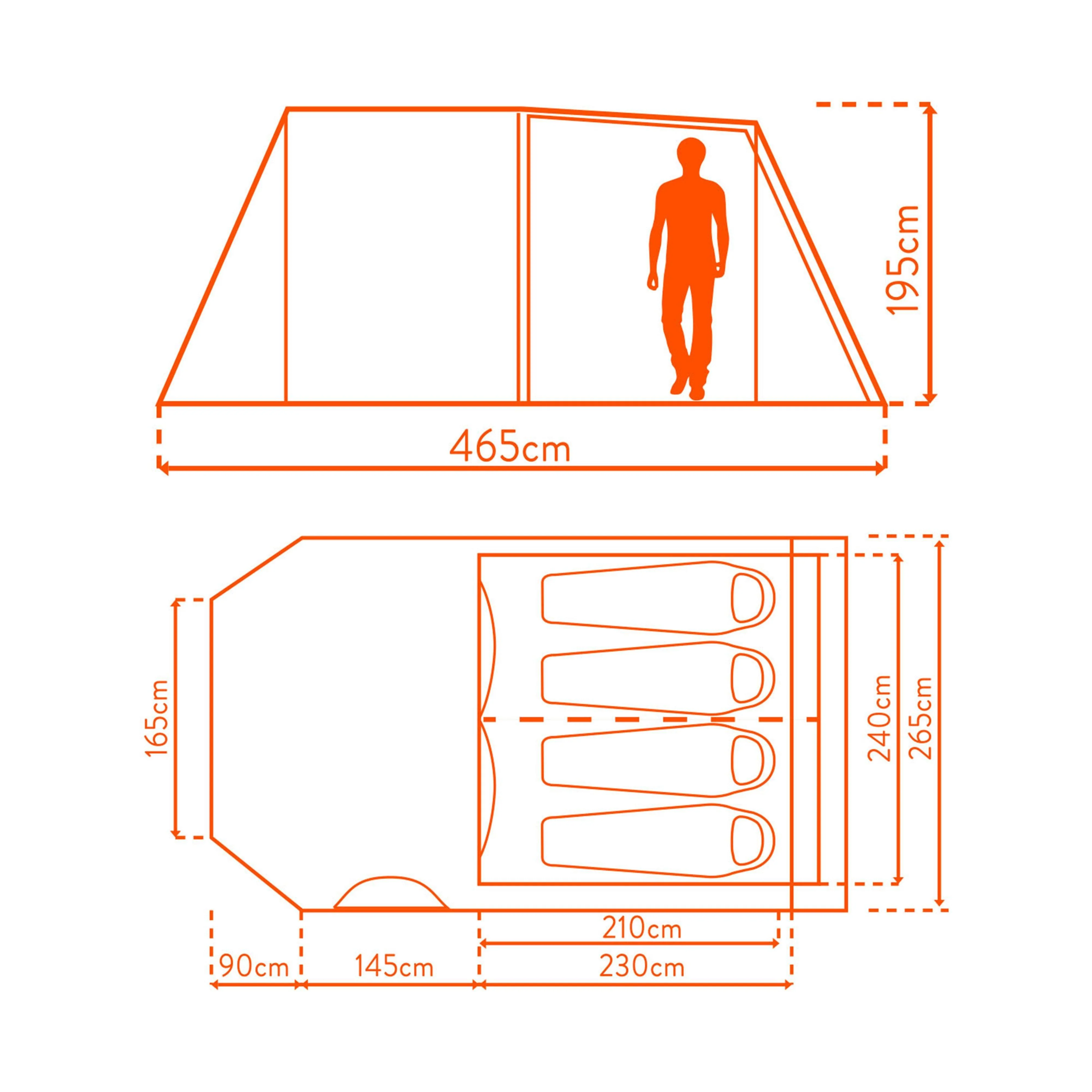 Refurbished Air 400 Tent - Image 2