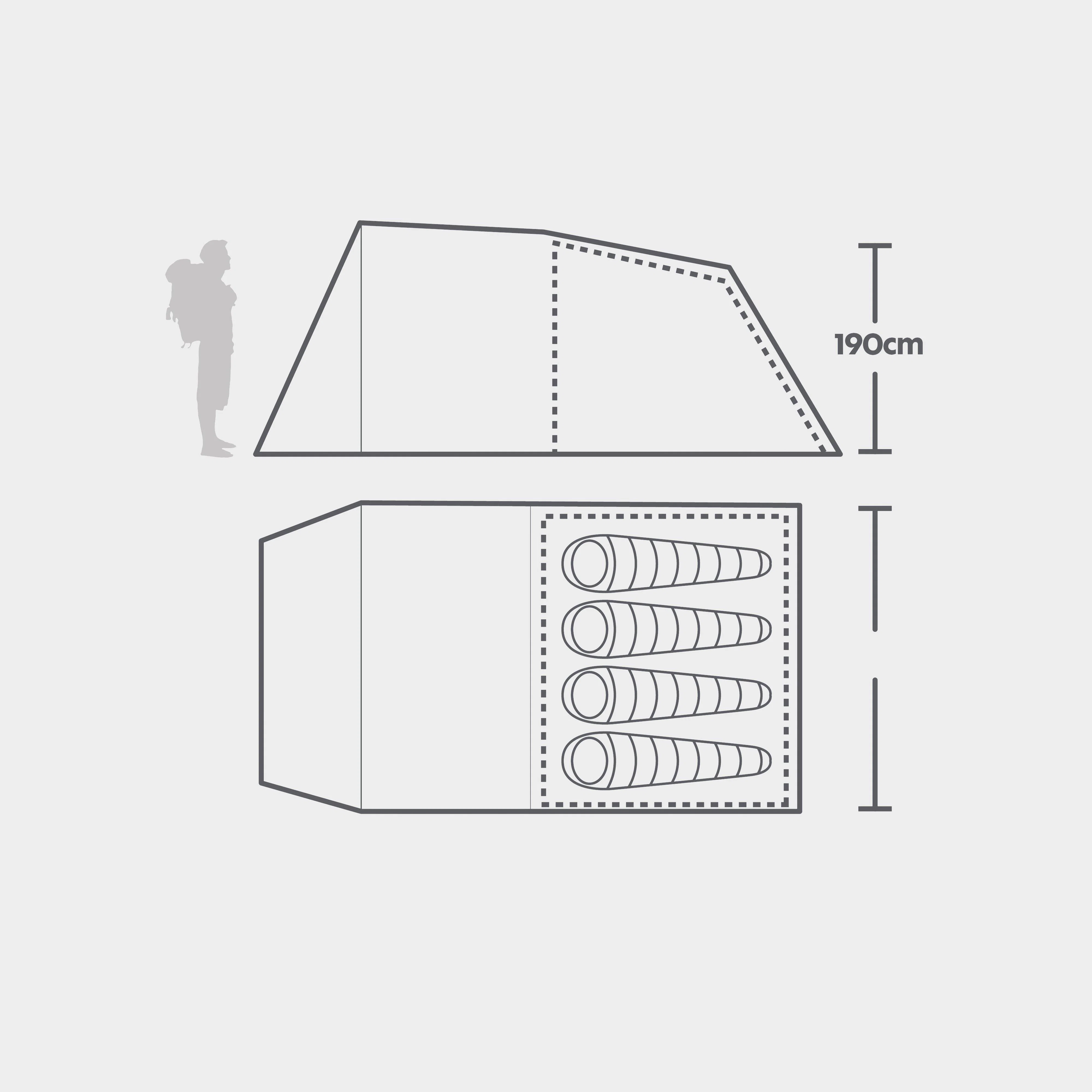 Sendero 4 Family Tent - Image 12