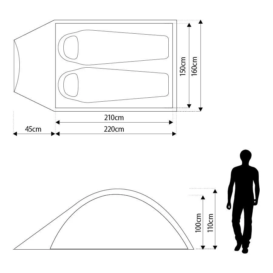Tamar 2 Man Tent - Image 2