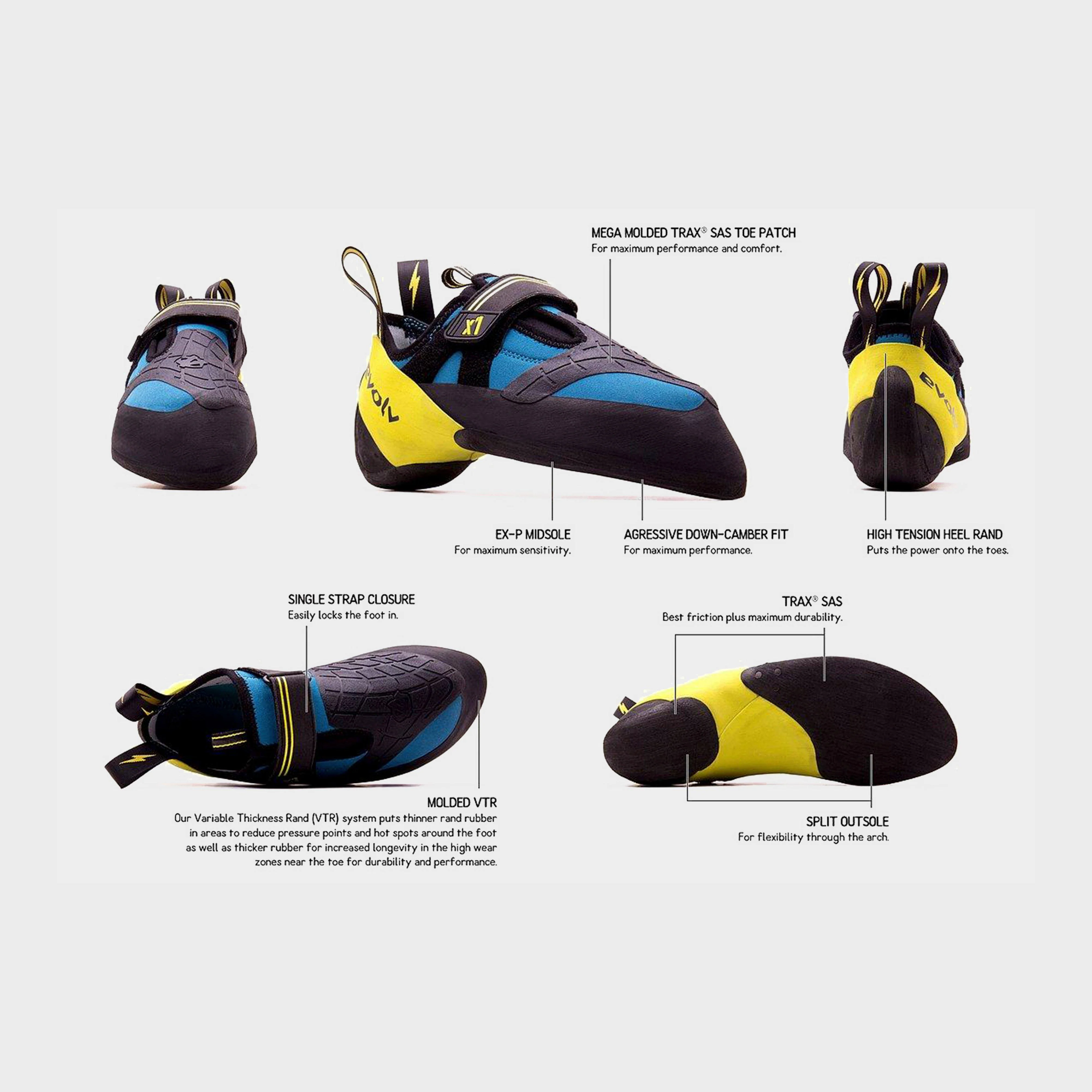Men's X1 Climbing Shoes - Image 6
